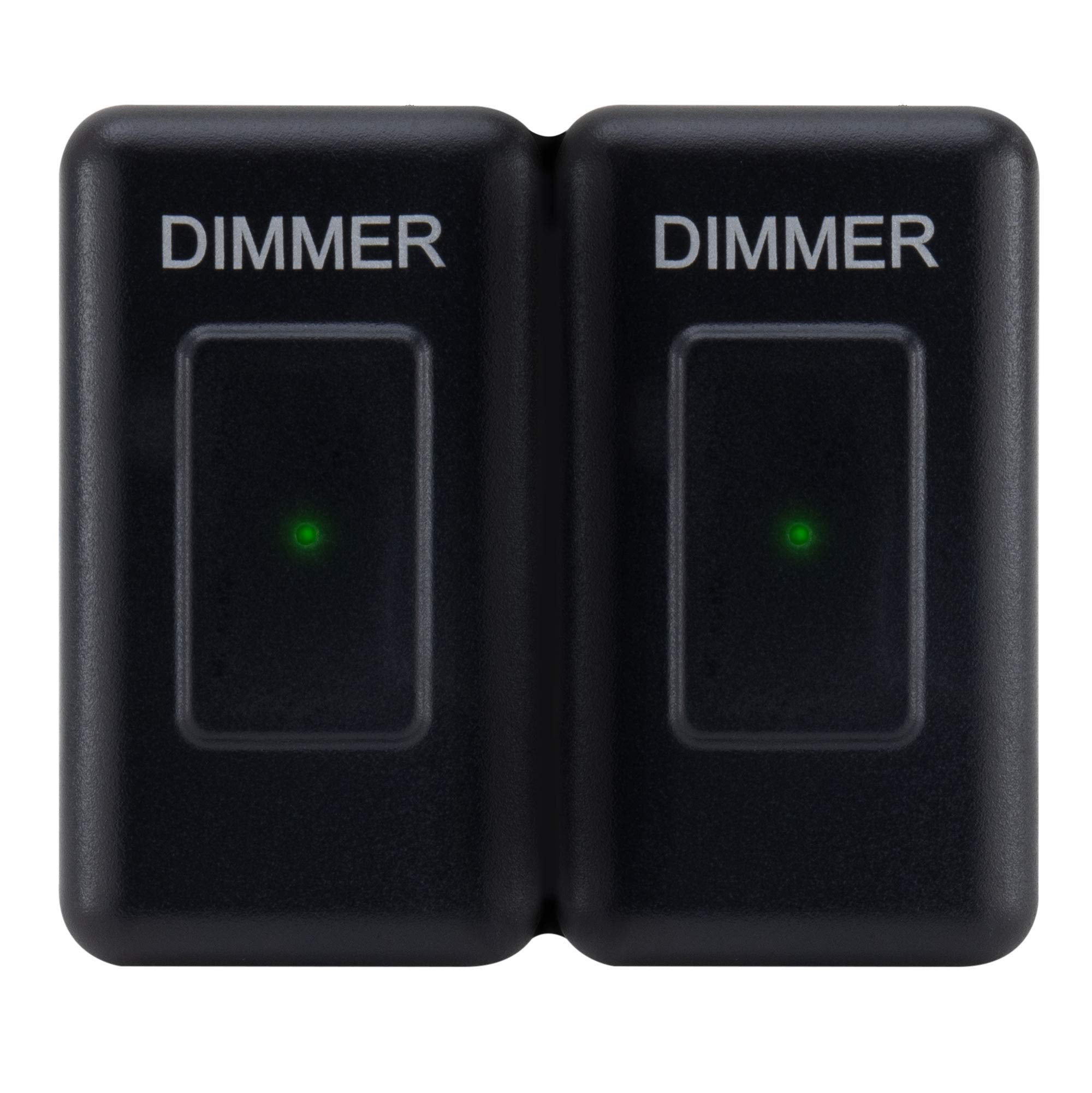 Recpro Dimmer Switch | Rv 12V Touch Dimmer Switch | Compatible With Led, Incandescent, Or Halogen Bulbs (Double)