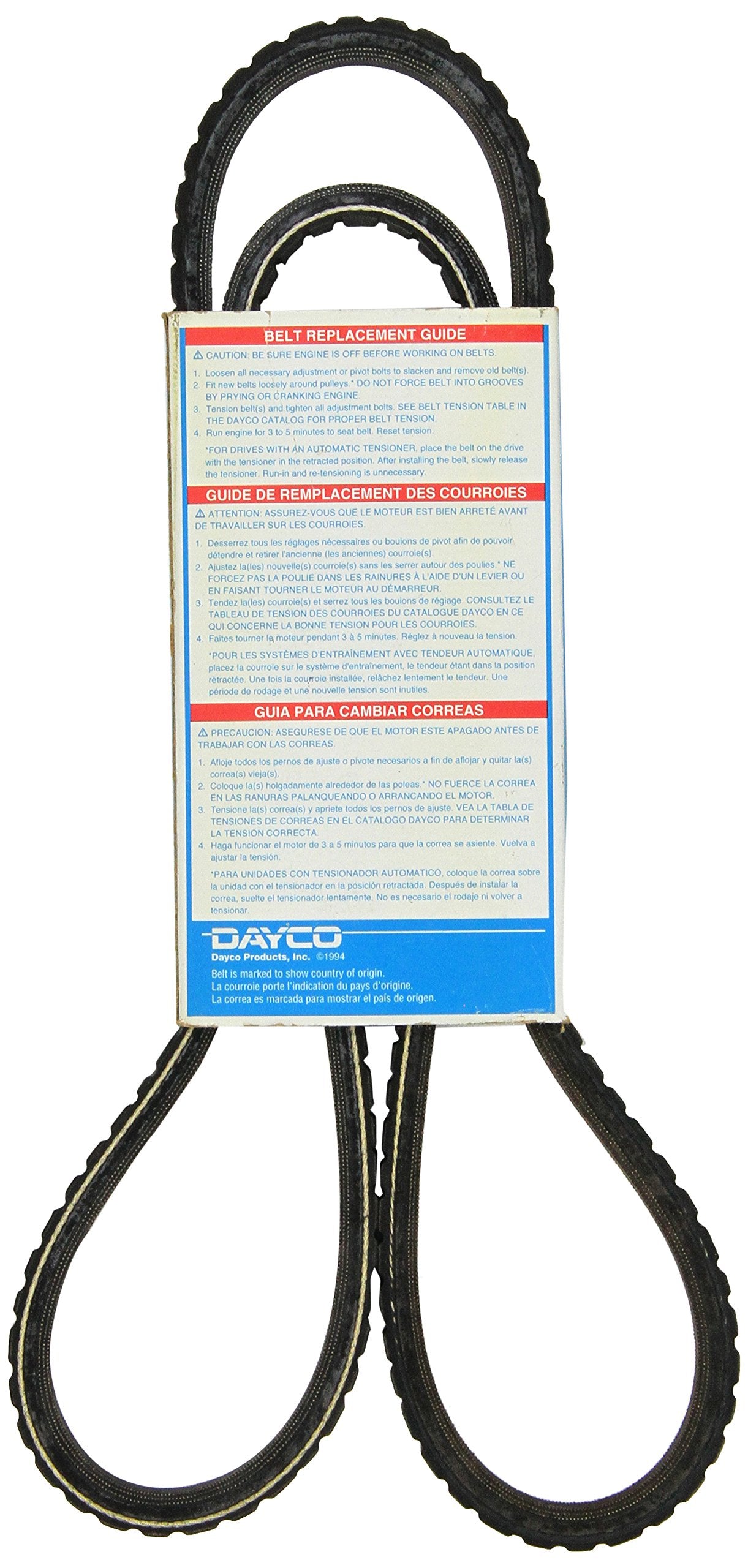 Dayco 17500 Fan Belts