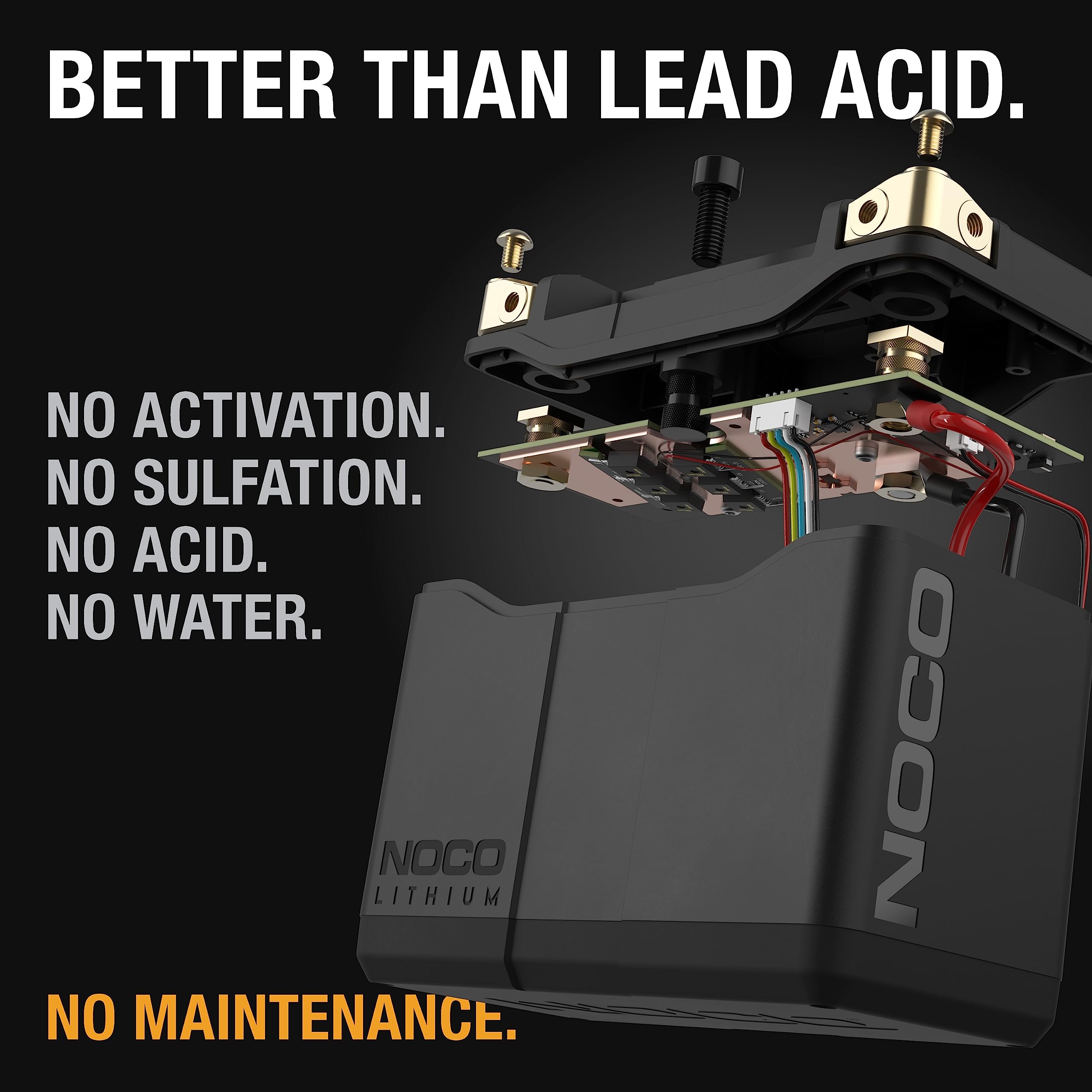 Noco Lithium Nlp20, Group 20, 600A Lithium Lifepo4 Motorcycle Battery, 12V 7Ah Atv, Utv, Jet Ski, 4 Wheeler, Quad, Riding Lawn M