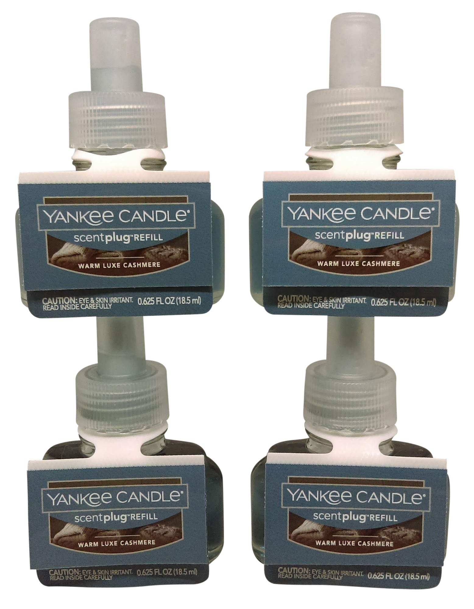 Yankee Candle Scent Plug Refill, Warm Luxe Cashmere (Pack Of 4)