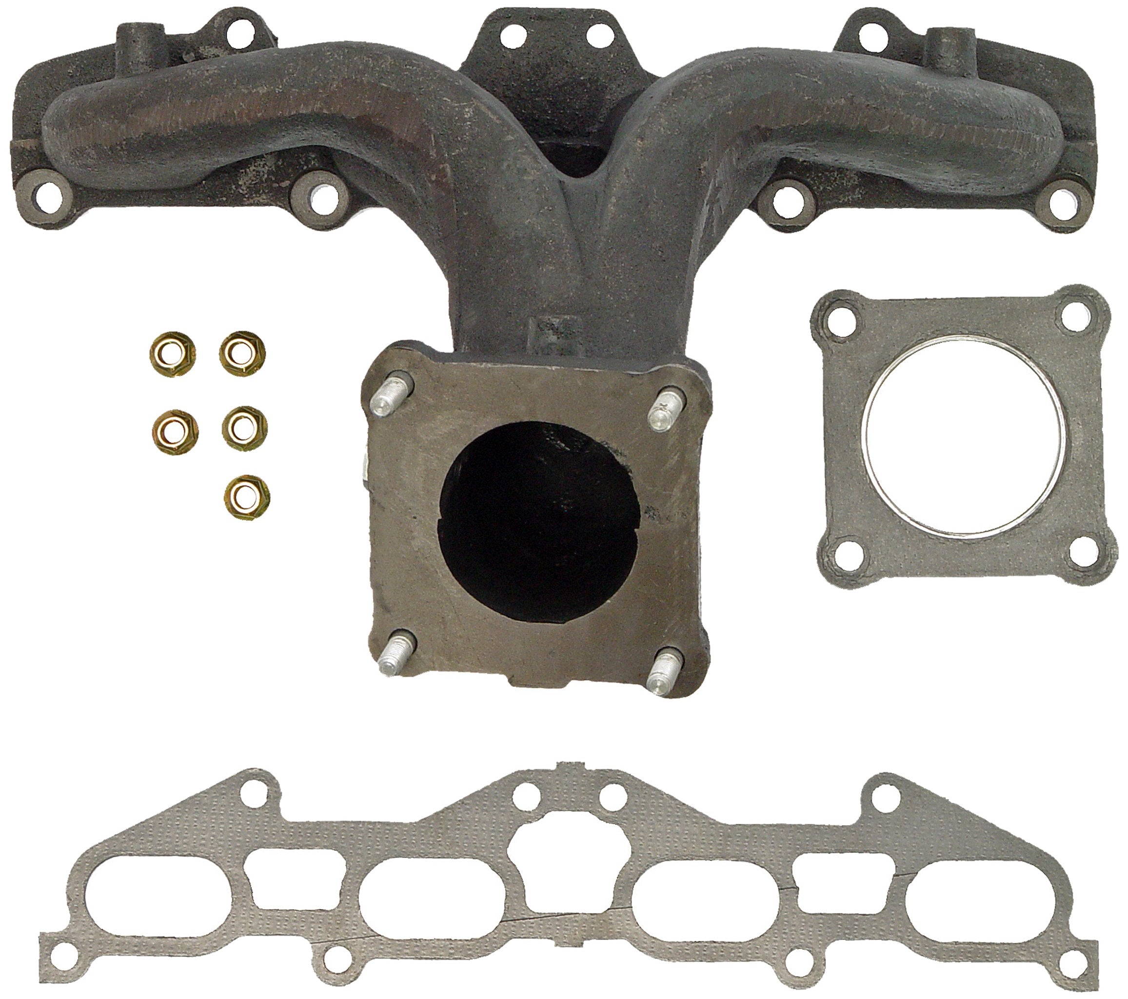 Dorman 674-282 Exhaust Manifold Kit - Includes Required Gaskets And Hardware Compatible With Select Chrysler / Dodge / Plymouth Models