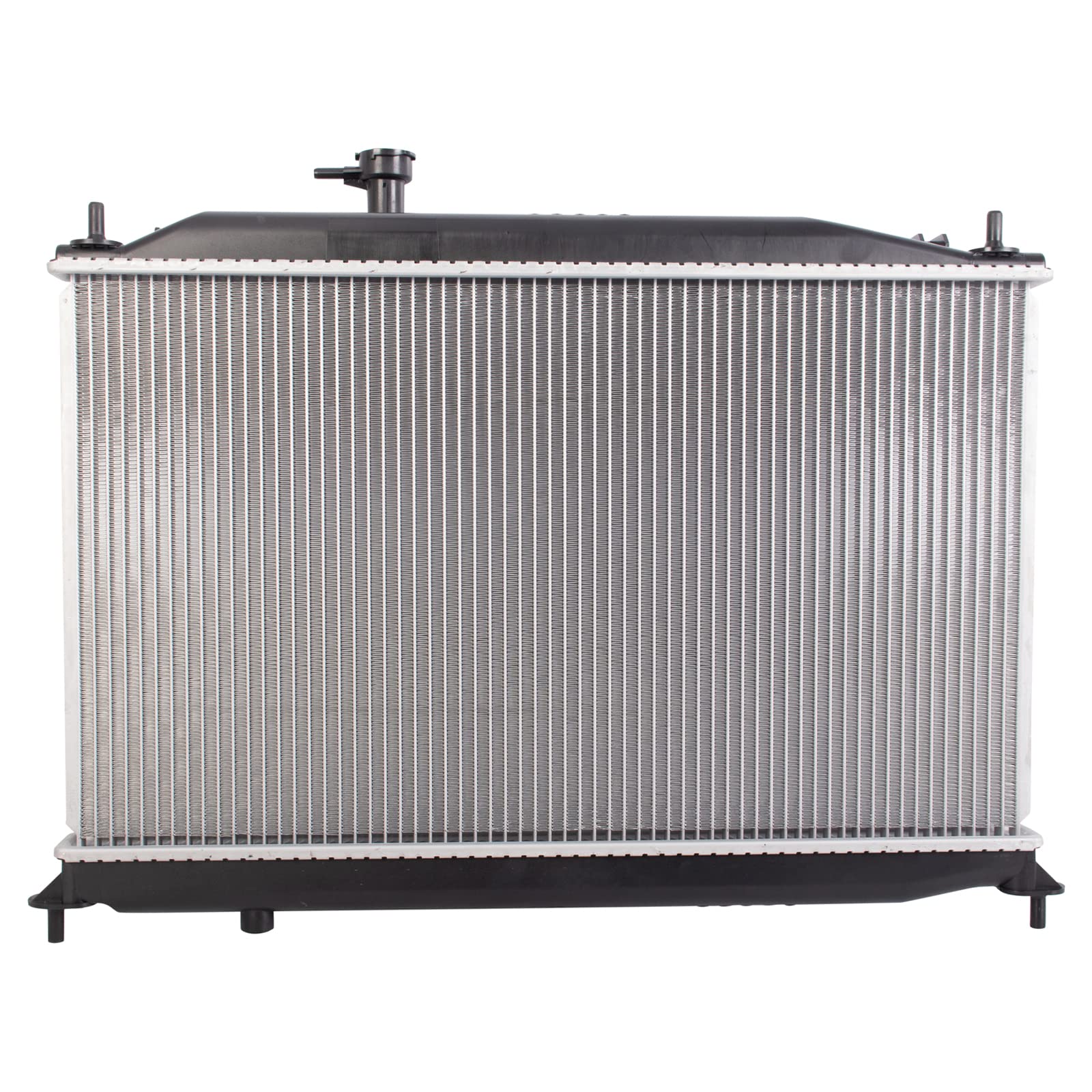 Trq Radiator Assembly Aluminum Core Compatible With 06-11 Hyundai Accent Cu2896 Hy3010159