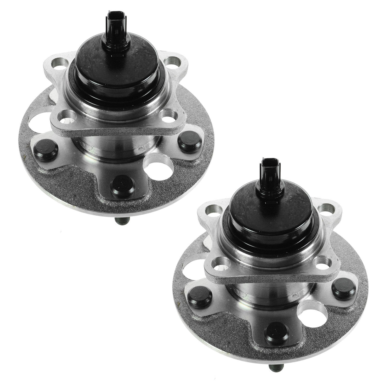 Trq Rear Wheel Hub Bearings Assembly Set Compatible With 2008-2015 Scion Xb