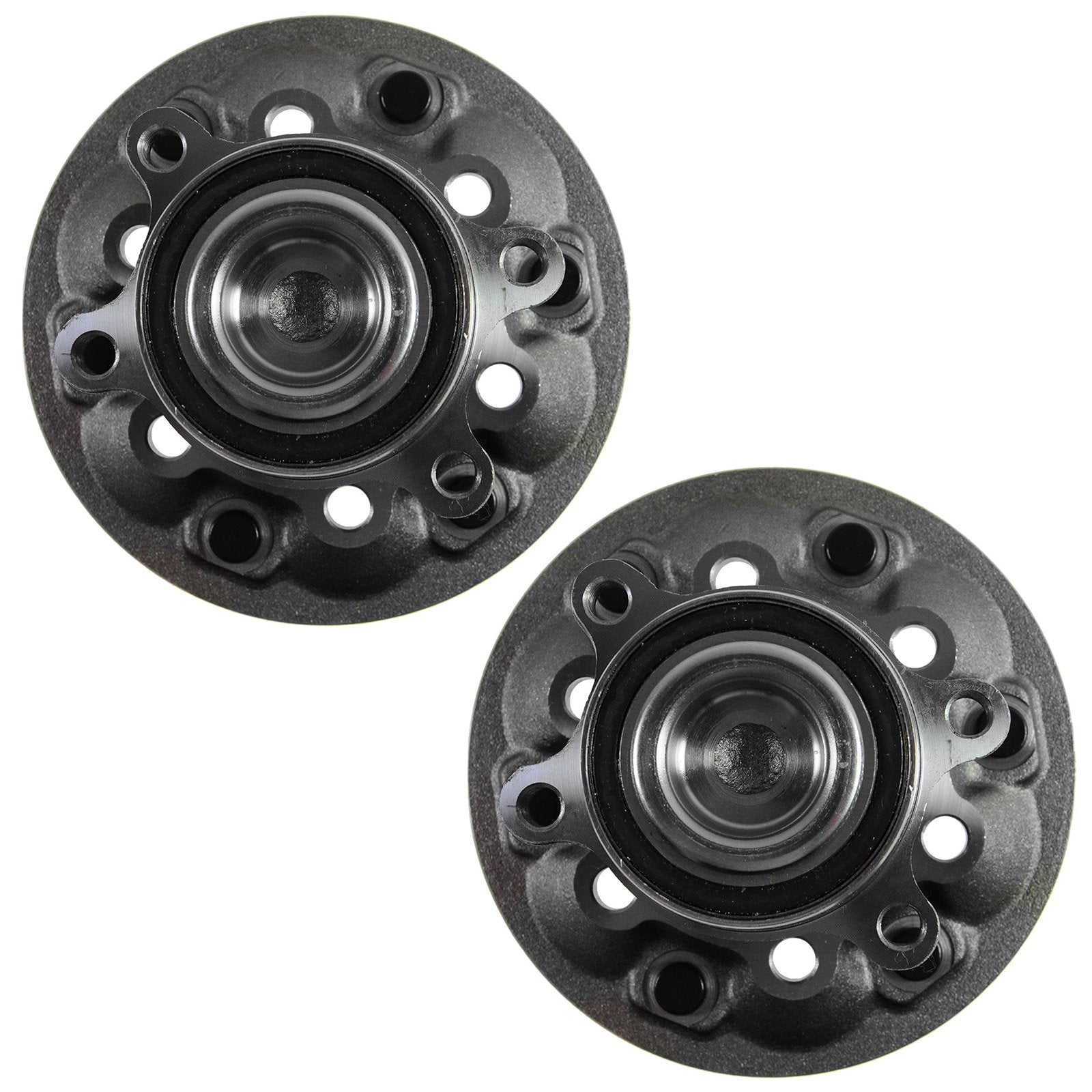 Trq Front Wheel Hub Bearings Assembly Set Compatible With 2009-2012 Chevrolet Colorado Gmc Canyon