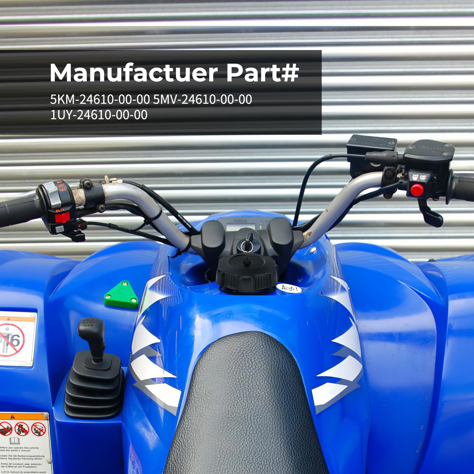 M Mati Gas Cap Fuel Tank Cap Fuel Cap For Yamaha Big Bear 250 350 400 Grizzly 350 400 450 600 660 5Km-24610-00-00 5Mv-24610-00-00 1Uy-24610-00-00