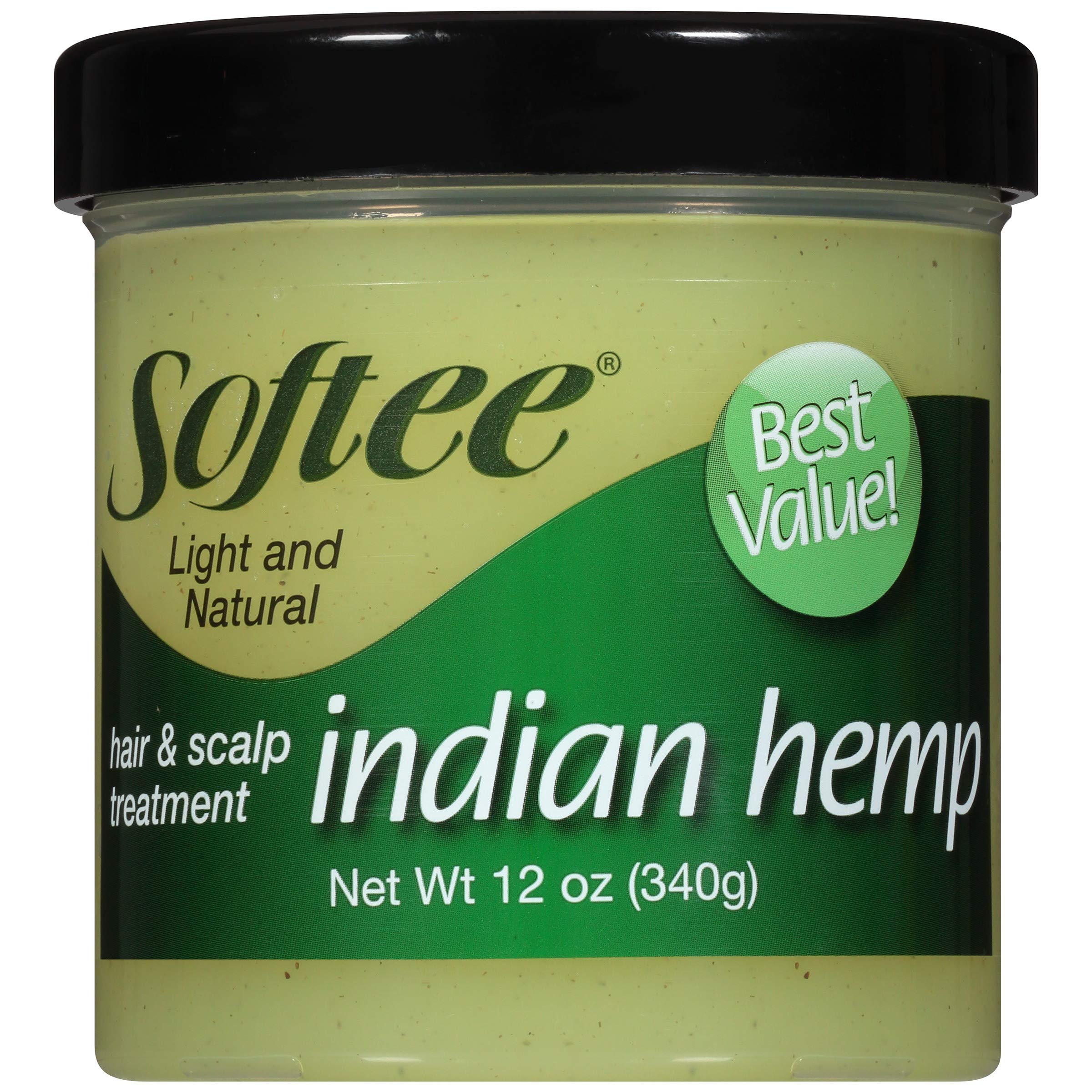 Softee Hair & Scalp Treatment - Indian Hemp 12 oz.-New