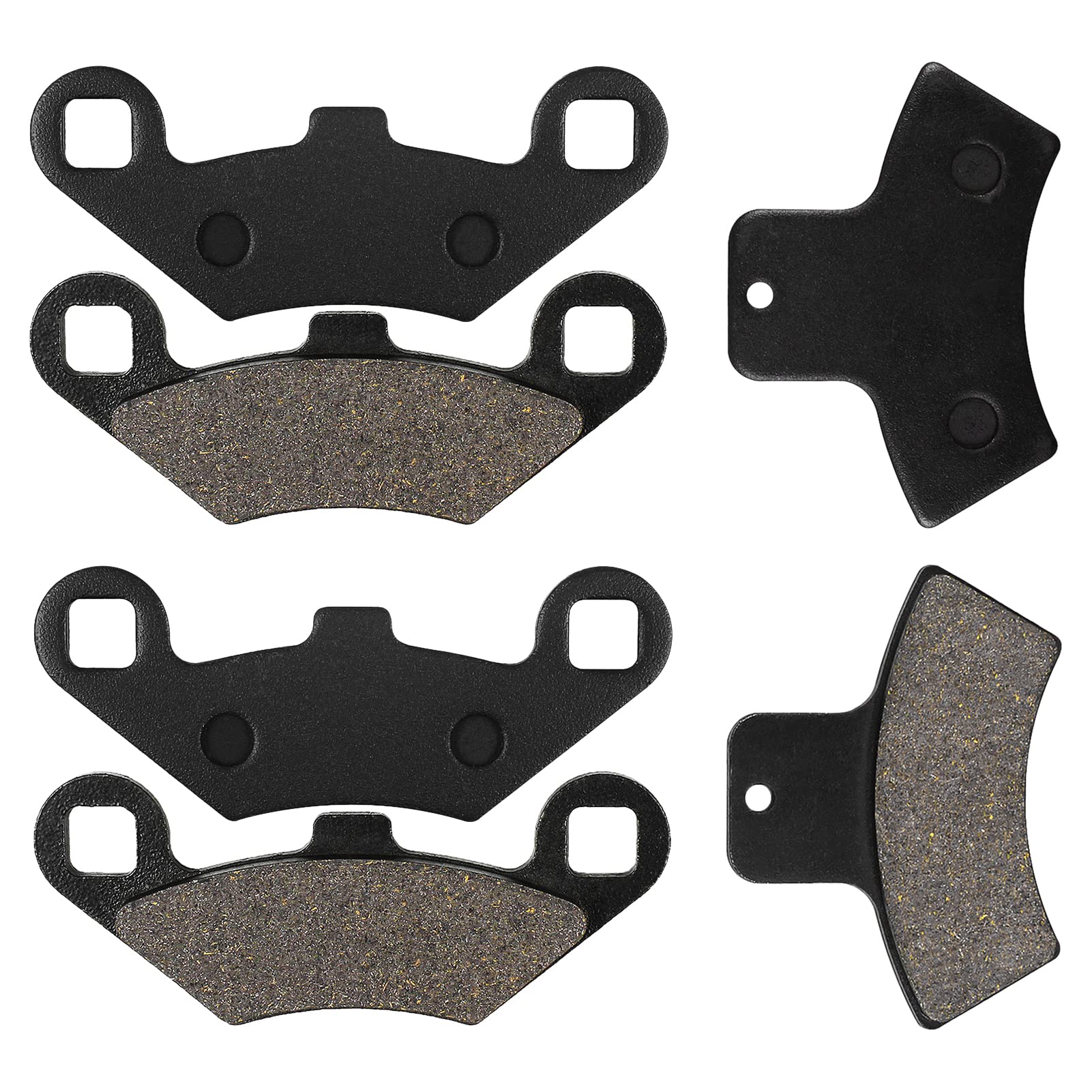 LOCOPOW Front & Rear Brake Pads for Polaris Sportsman 335 500 400 Scrambler Magnum 500 325 Trail Boss 330 Trailblazer 400 250 Xp
