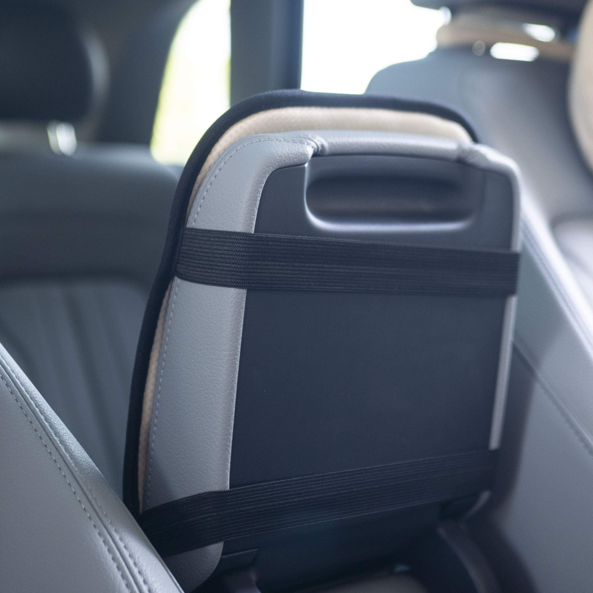 Fh Group Faux Leather Center Console Armrest Cushion, Luxury Seat Box Cover Protector Fits Most Cars, Suvs, And Trucks Blue