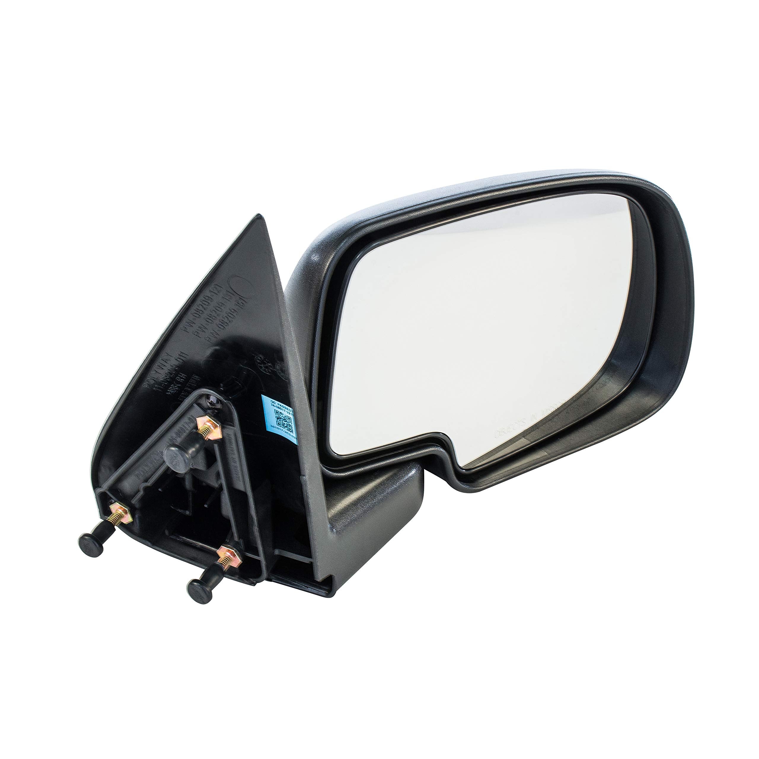 Dependable Direct Driver Side Non-Heated Manual Operated Mirror for Cadillac Escalade Chevy Silverado Suburban HD Tahoe GMC Sier