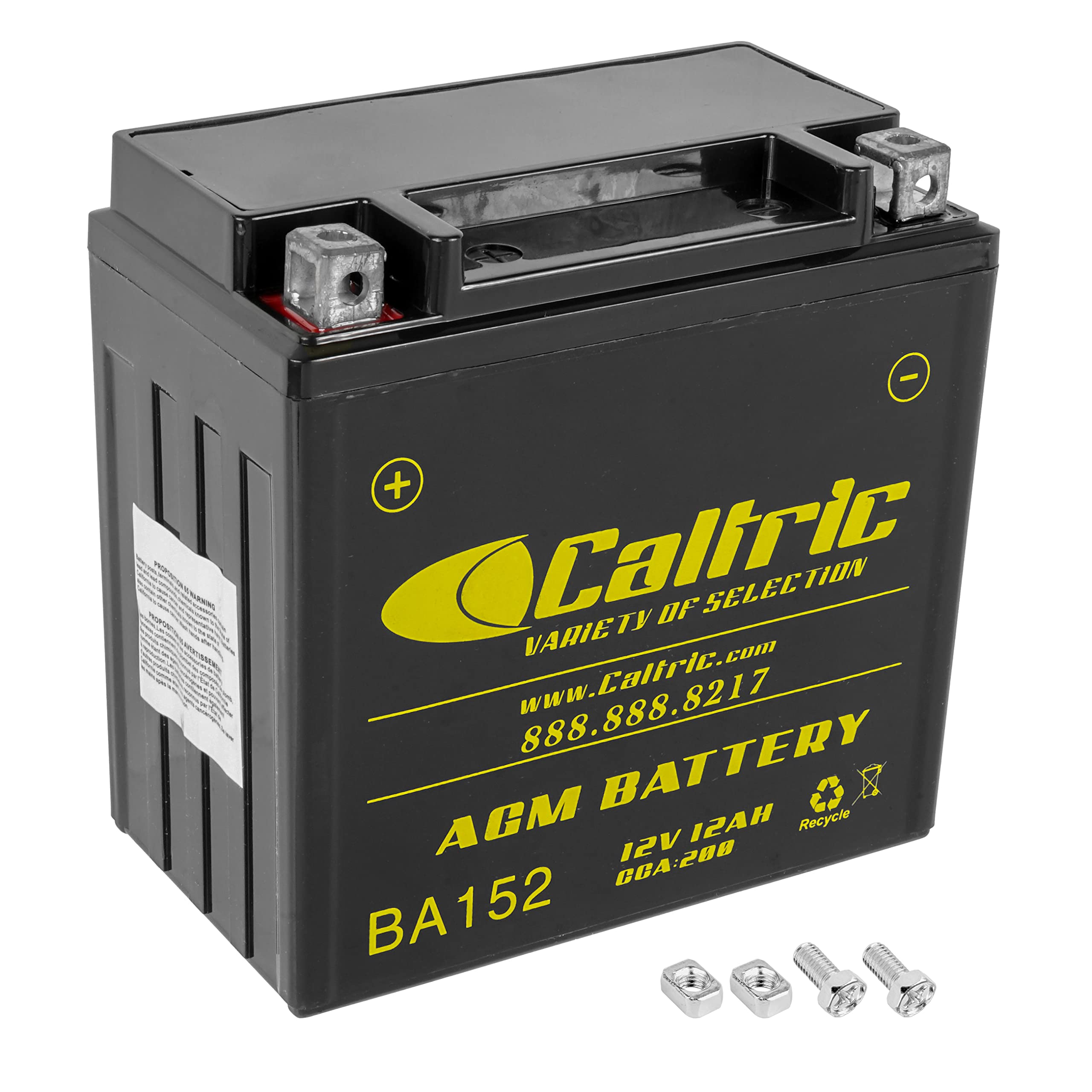Caltric Agm Battery Compatible with Honda Trx400Fa Trx-400Fa Trx400Fga Rancher 400 4X4 At Gpscape 2004-2007