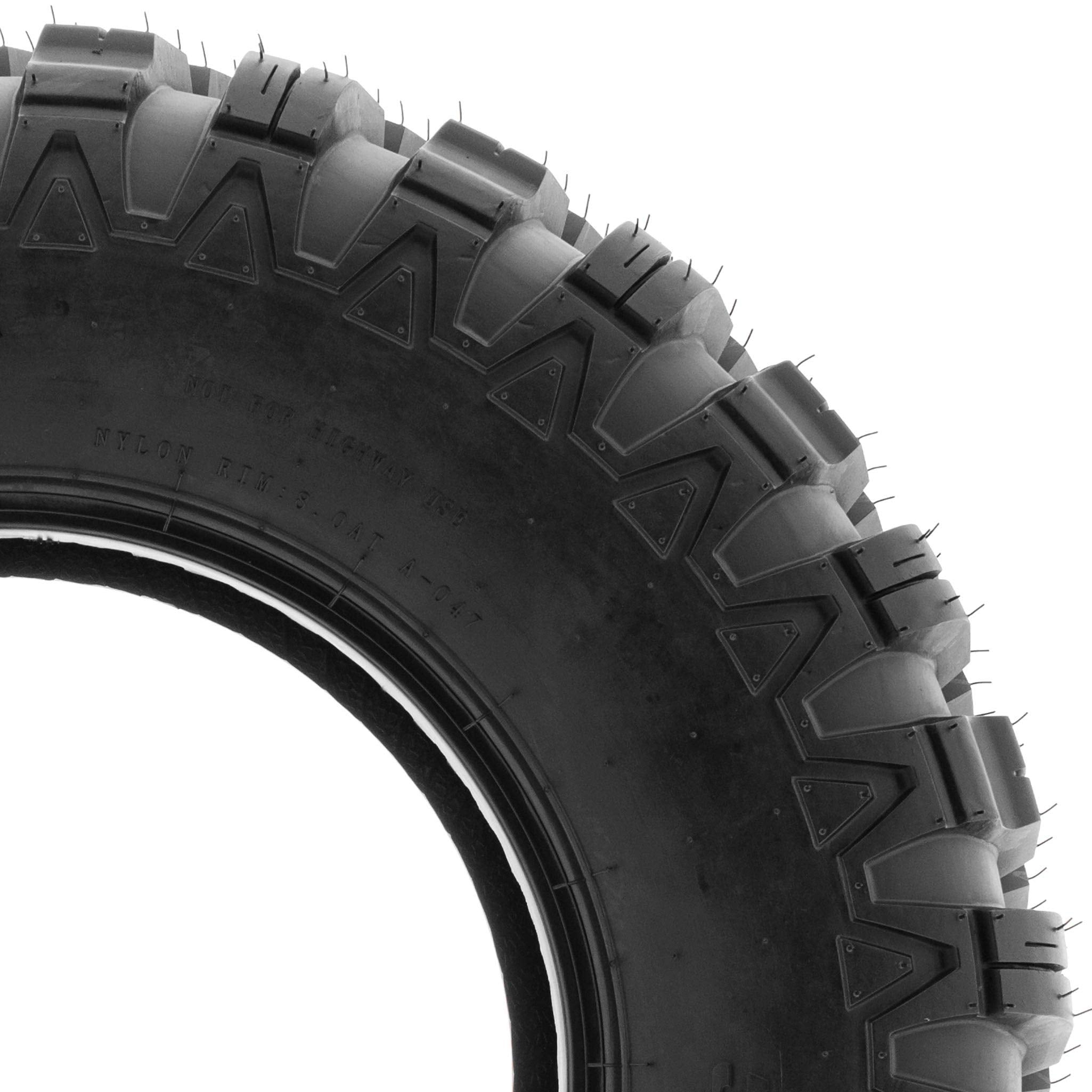 Set of 4 SunF A047 XC MX Hardpack UTV SxS Dual Sport Tires 30x10-15, 8 PR, Tubeless, all terrain off-road