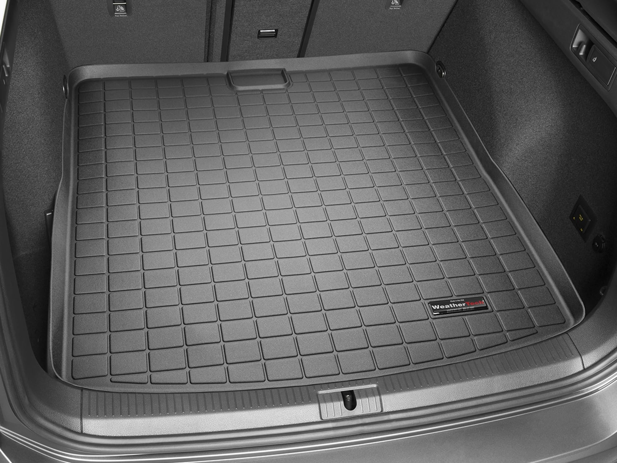 WeatherTech Cargo Trunk Liner for VW Golf SportWagen, Golf Alltrack - Behind 2nd Row (40776) Black