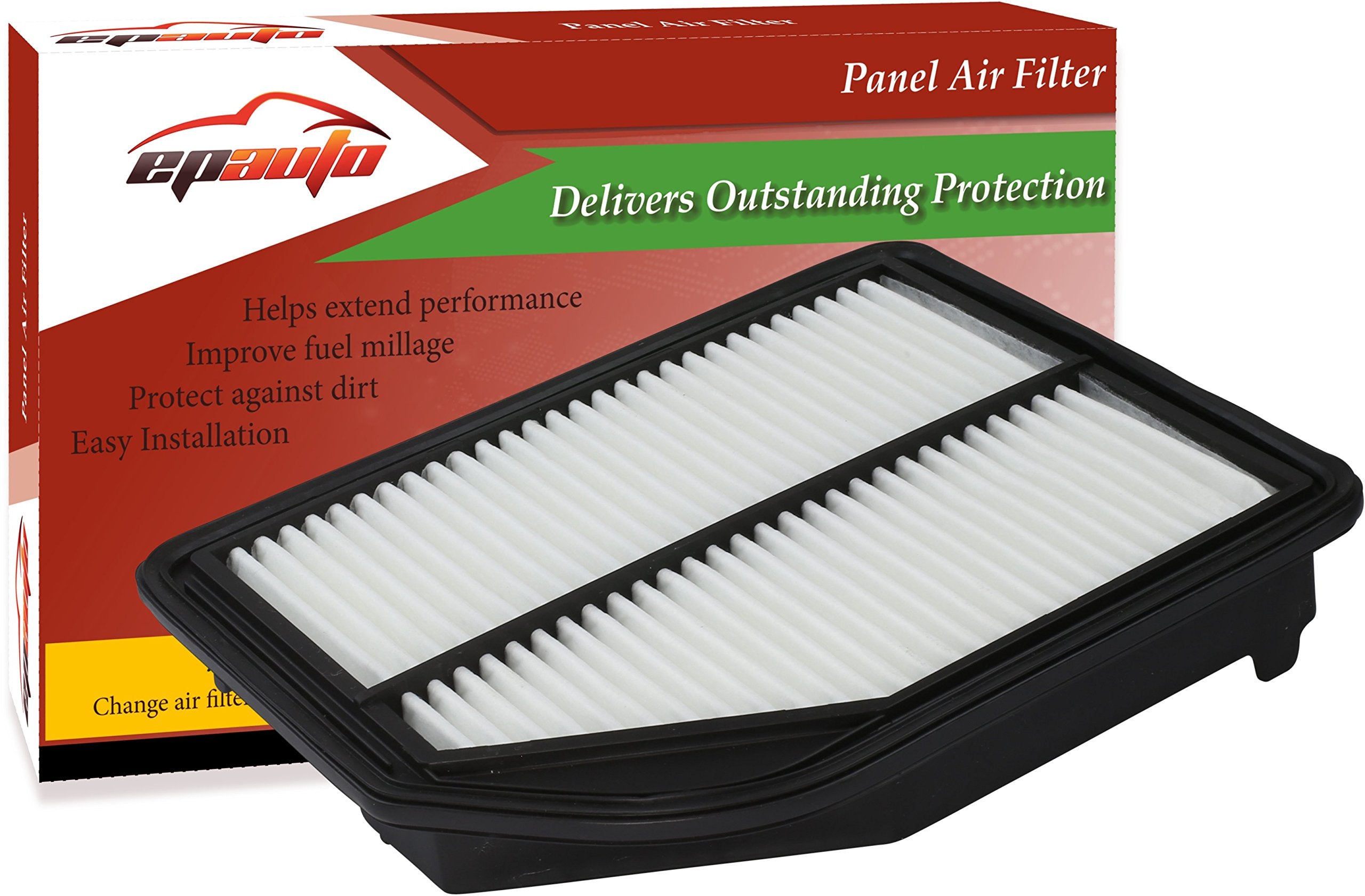 Epauto Gp258 (Ca11258 / 17220-R5A-A00) Replacement For Honda Rigid Panel Engine Air Filter For Cr-V (2012-2014)