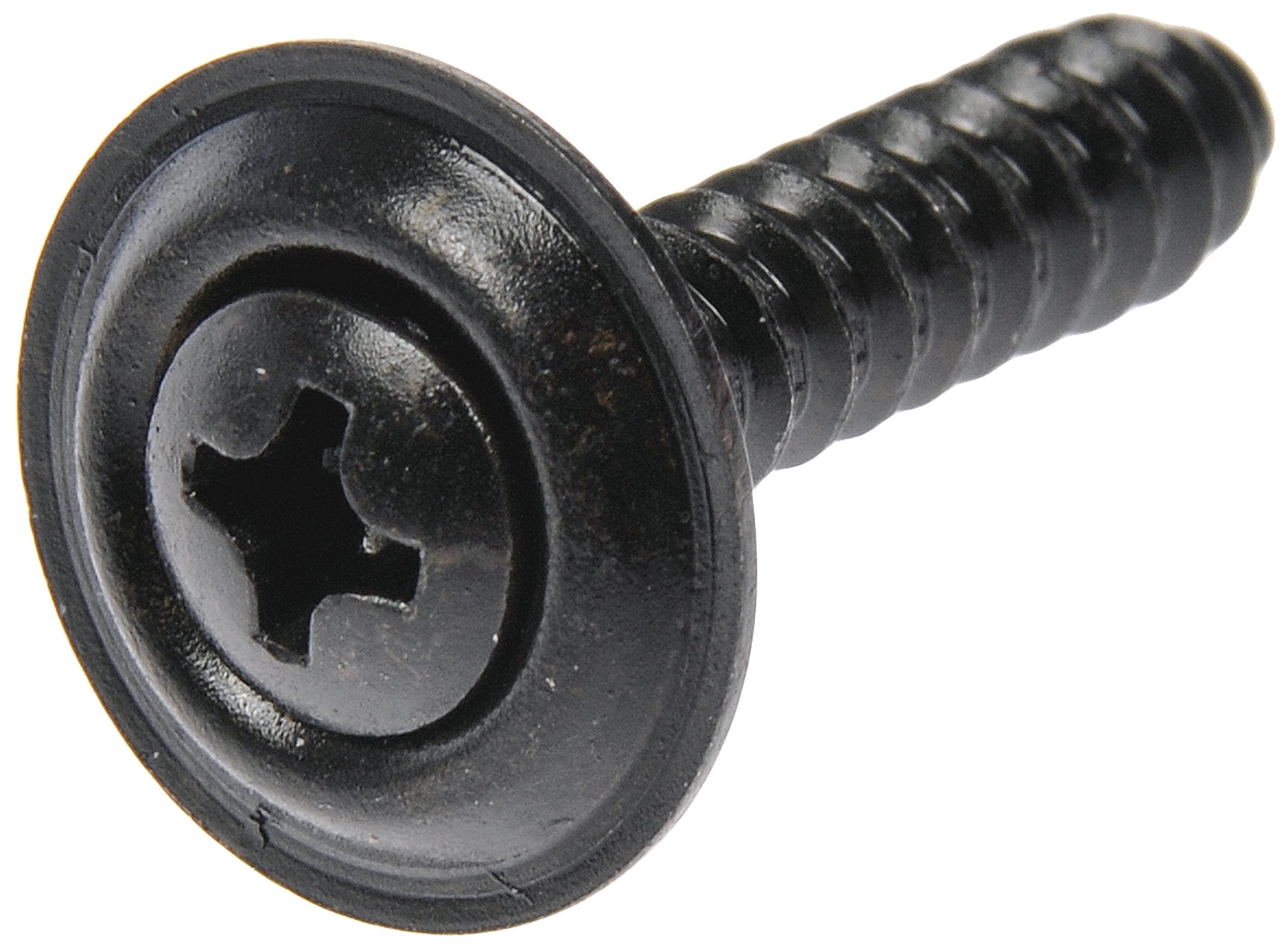 Dorman 961-201 Trim Screw - Black Sems Head - No. 10 X 1 In., 5 Pack Universal Fit
