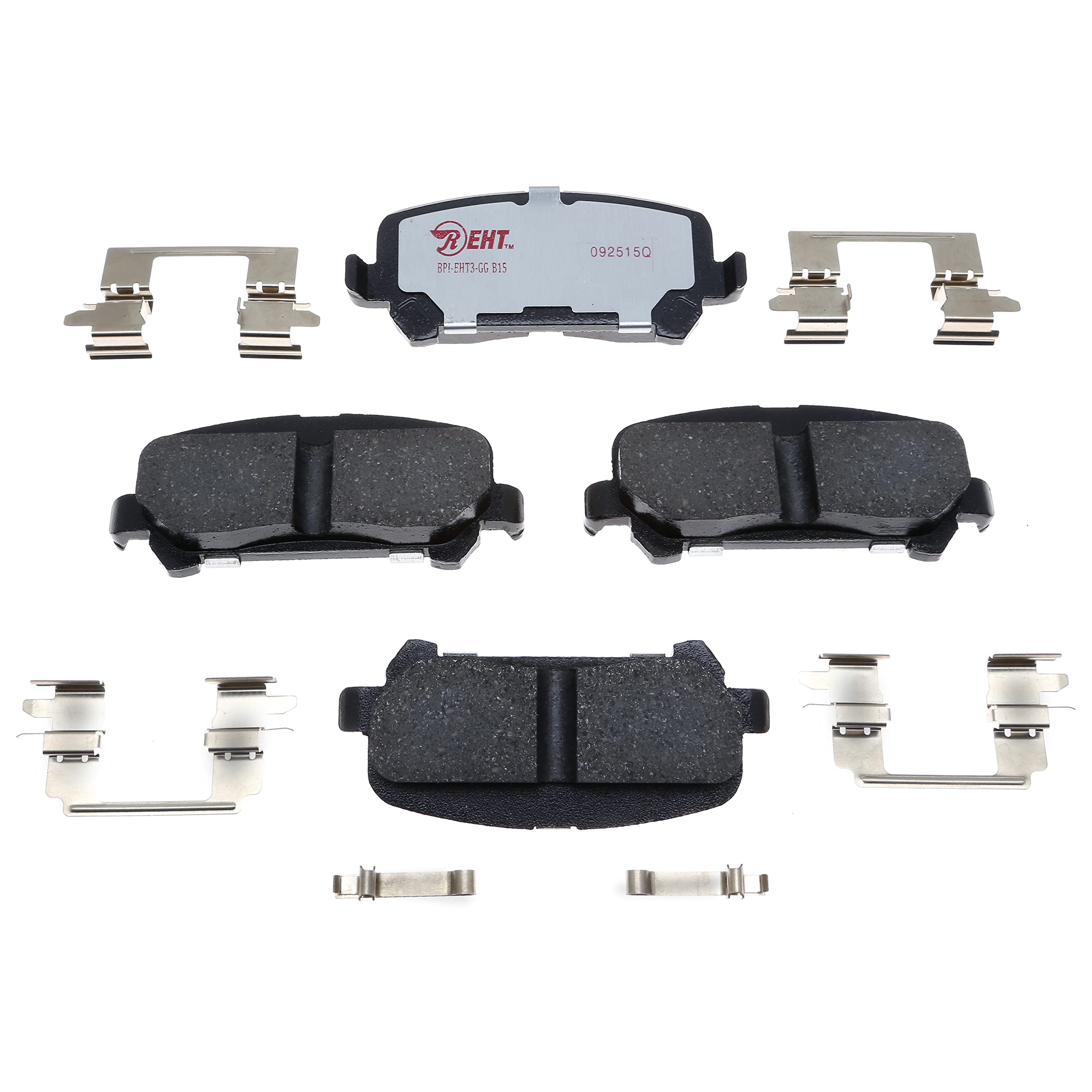Raybestos Premium Raybestos Element3 Eht Replacement Rear Brake Pad Set For Select 2015-2020 Chevrolet Colorado & 2015-2020 Gmc 