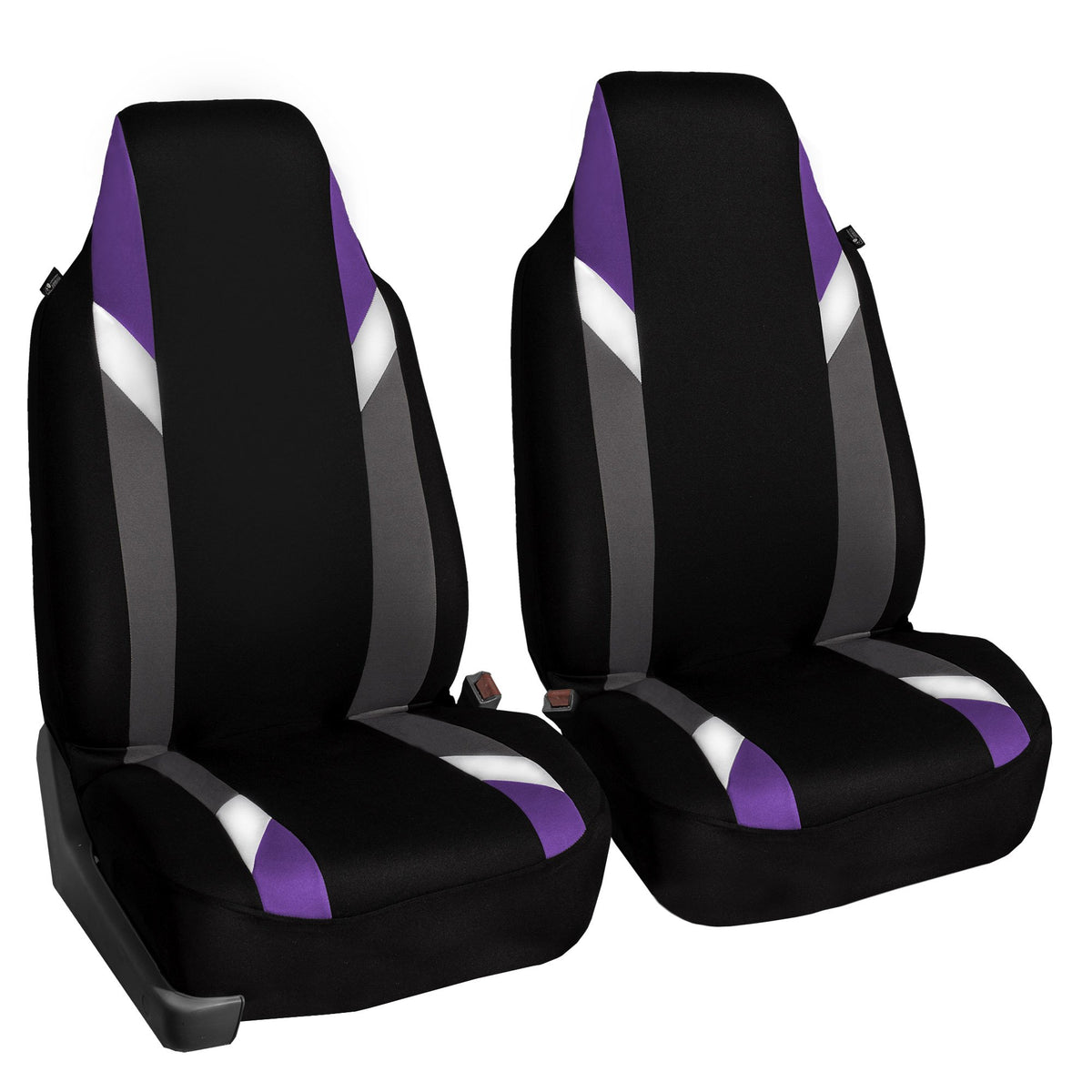 Fh Group Car Seat Cover Cloth Front Set - Car Seat Covers For Bucket Seats,1-Piece Seat Cover,Universal Fit, Automotive Seat Cov