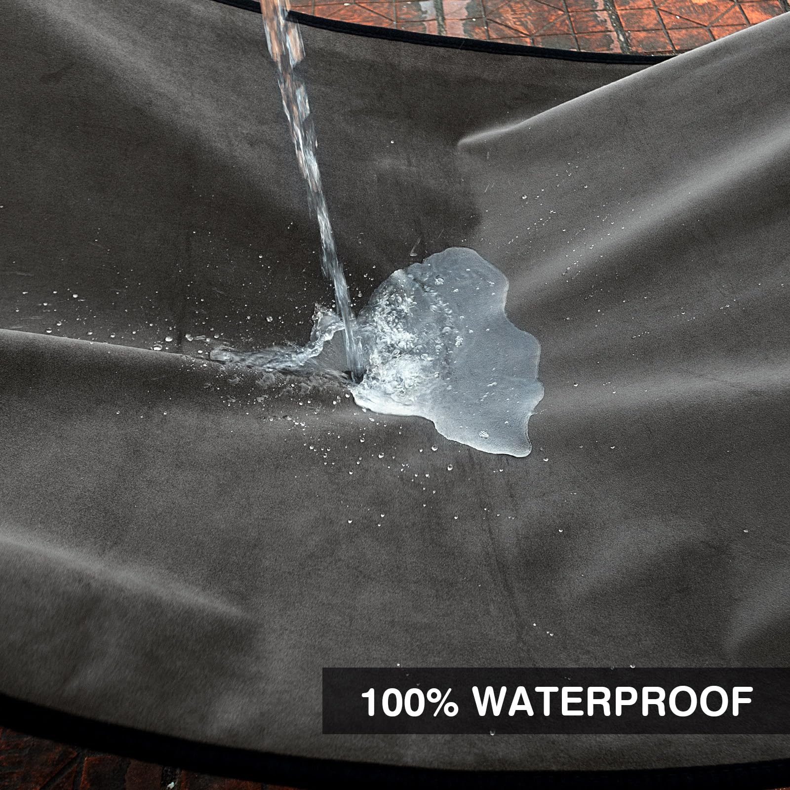 Leader Accessories Velvet Waterproof Car Seat Cover Anti-Slip For Gym Workout, Running, Swimming, Beach And Hiking, Universal Bu