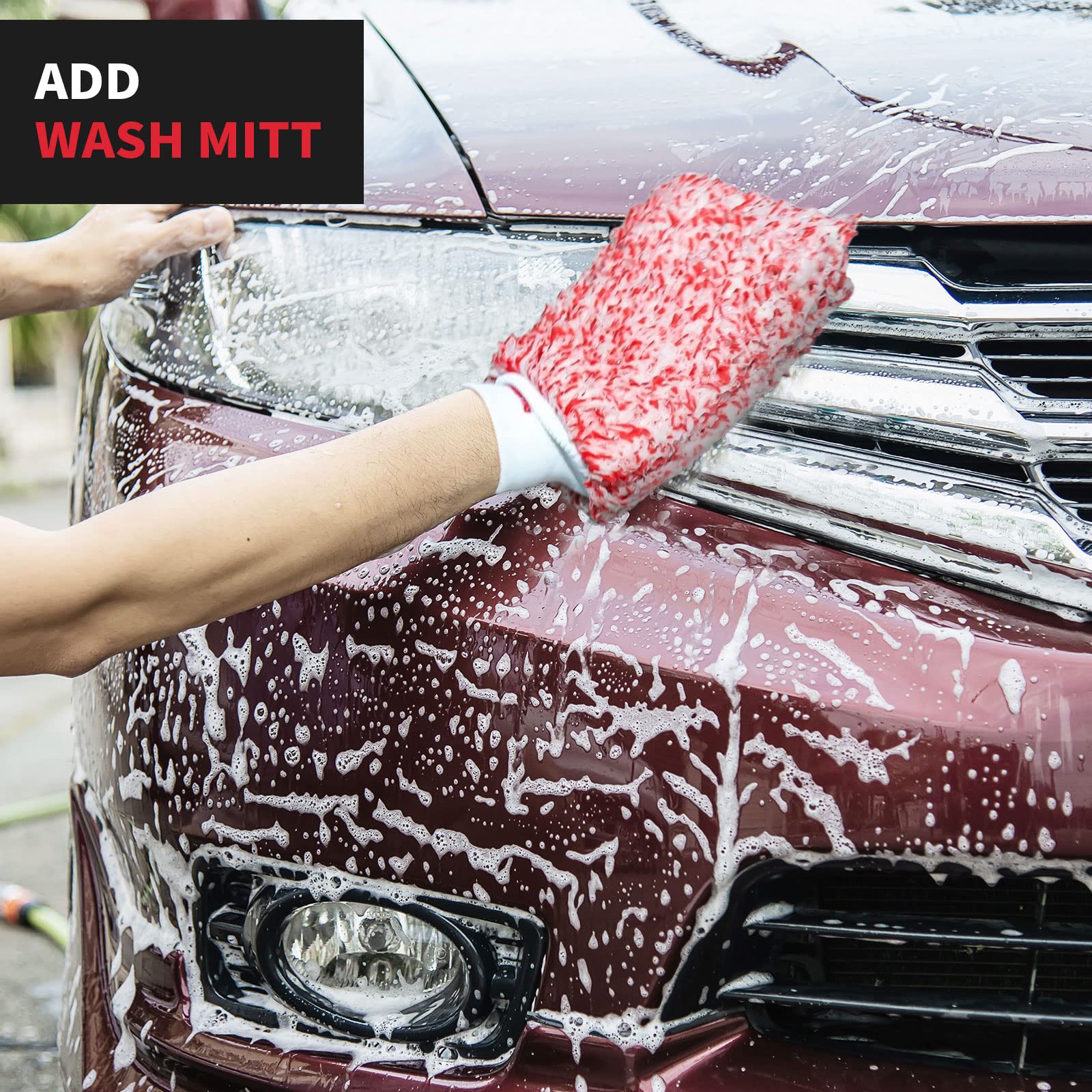 Menzerna ''Mz Wash'' I Car Wash 1L I Premium Car Shampoo To Remove Dust, Dirt And Grime I Car Soap To Prep For Buffing & Polishi