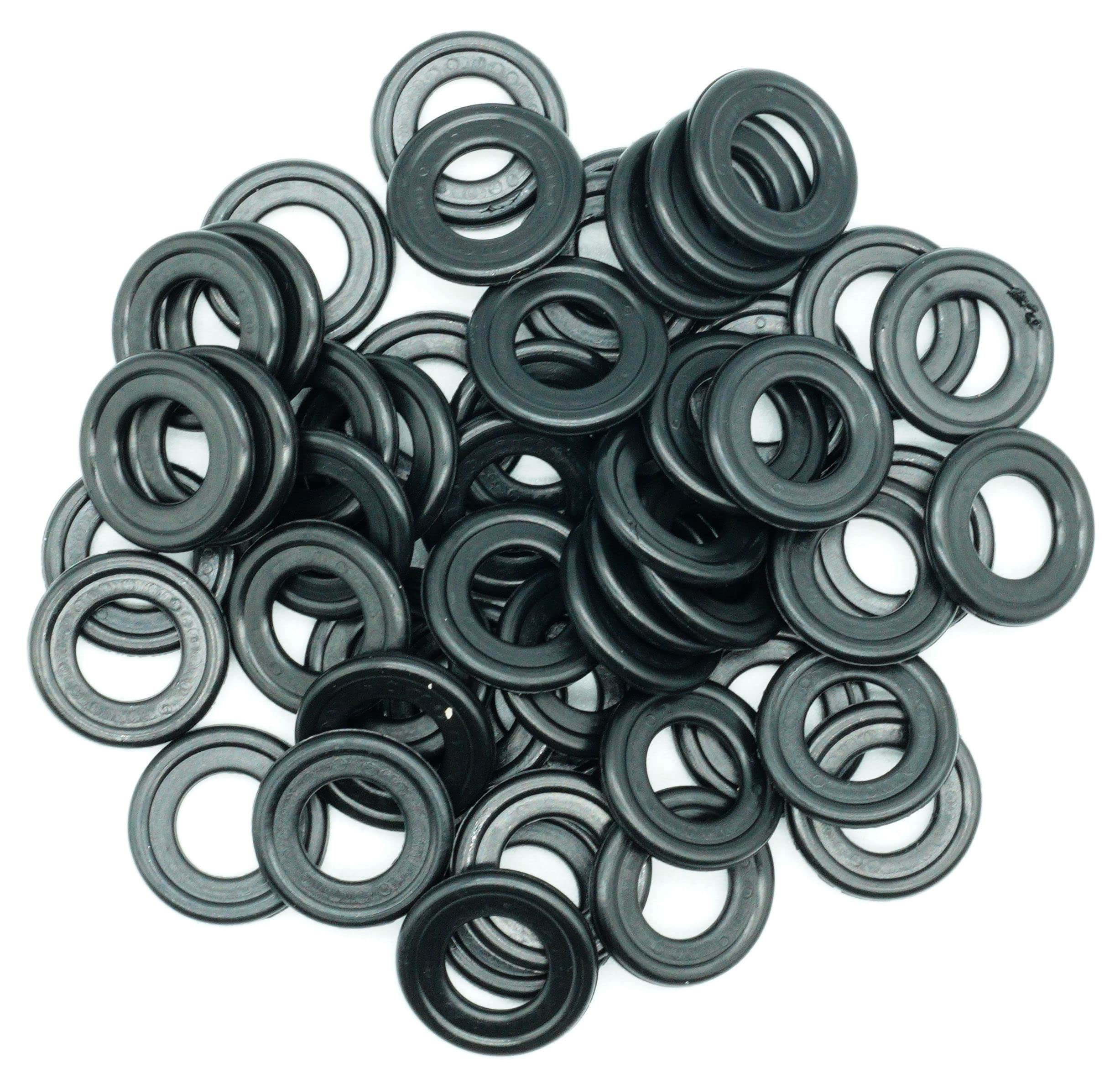 Dsnaduo 50 Pcs Rubber Drain Plug Gasket, Fits M12 Replace 097-119, 66451, 097-836Cd, Gm 12616850, 3536966, 8-03536-966-0 (20Mm O