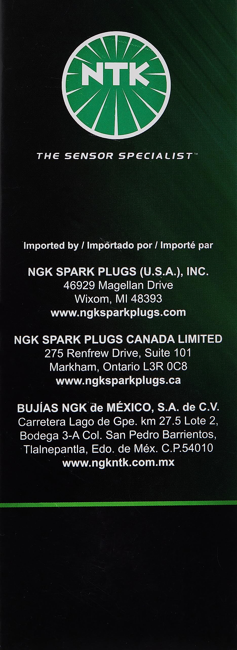 Ntk 23159 Oxygen Sensor