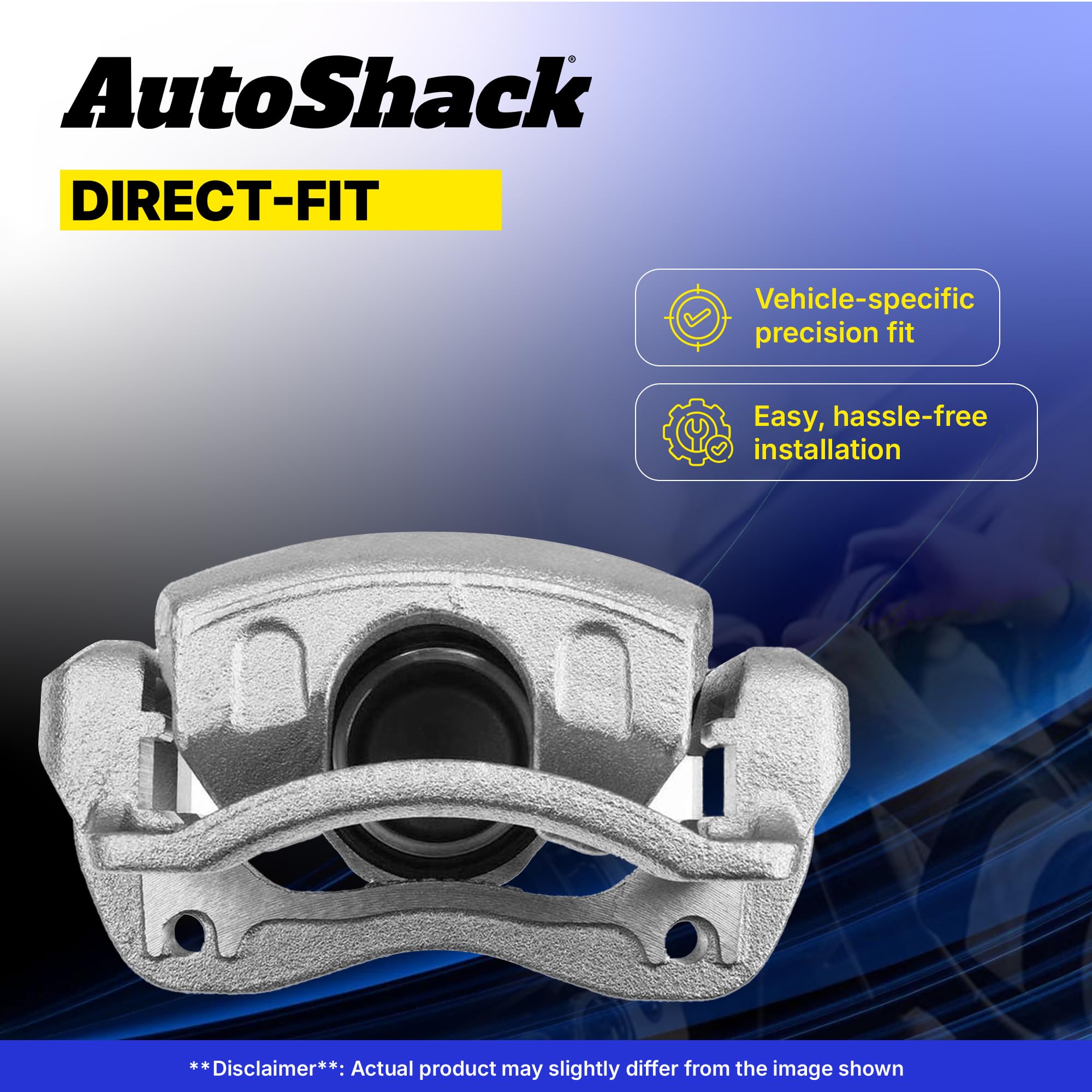 Autoshack Front Brake Calipers Assembly Pair Set Of 2 Driver And Passenger Side Replacement For Vw Jetta City 1998-2010 Beetle 1