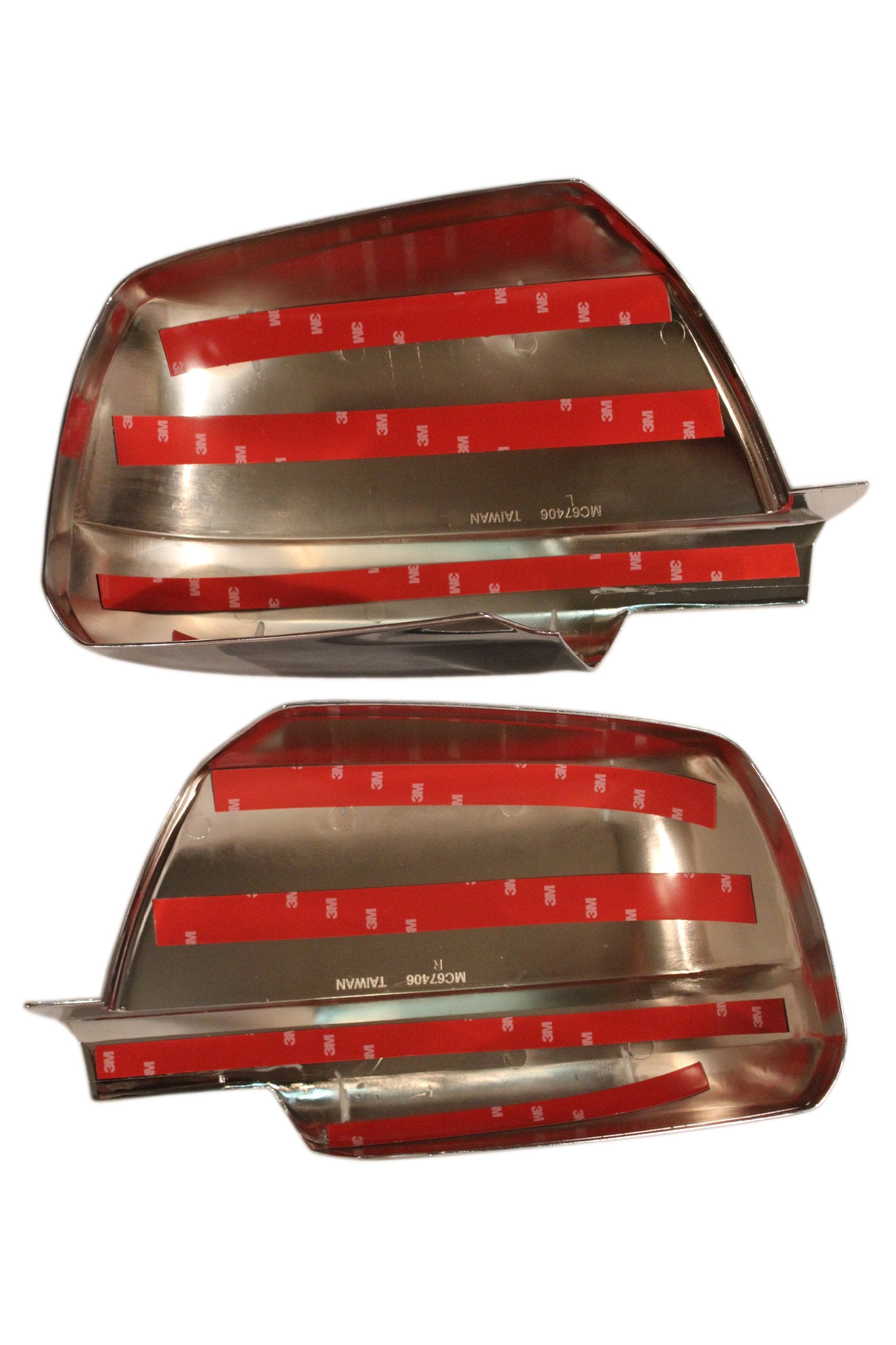 Coast To Coast International New Chrome Side Rear View Full Mirror Covers Trim Set For The Toyota Tundra
