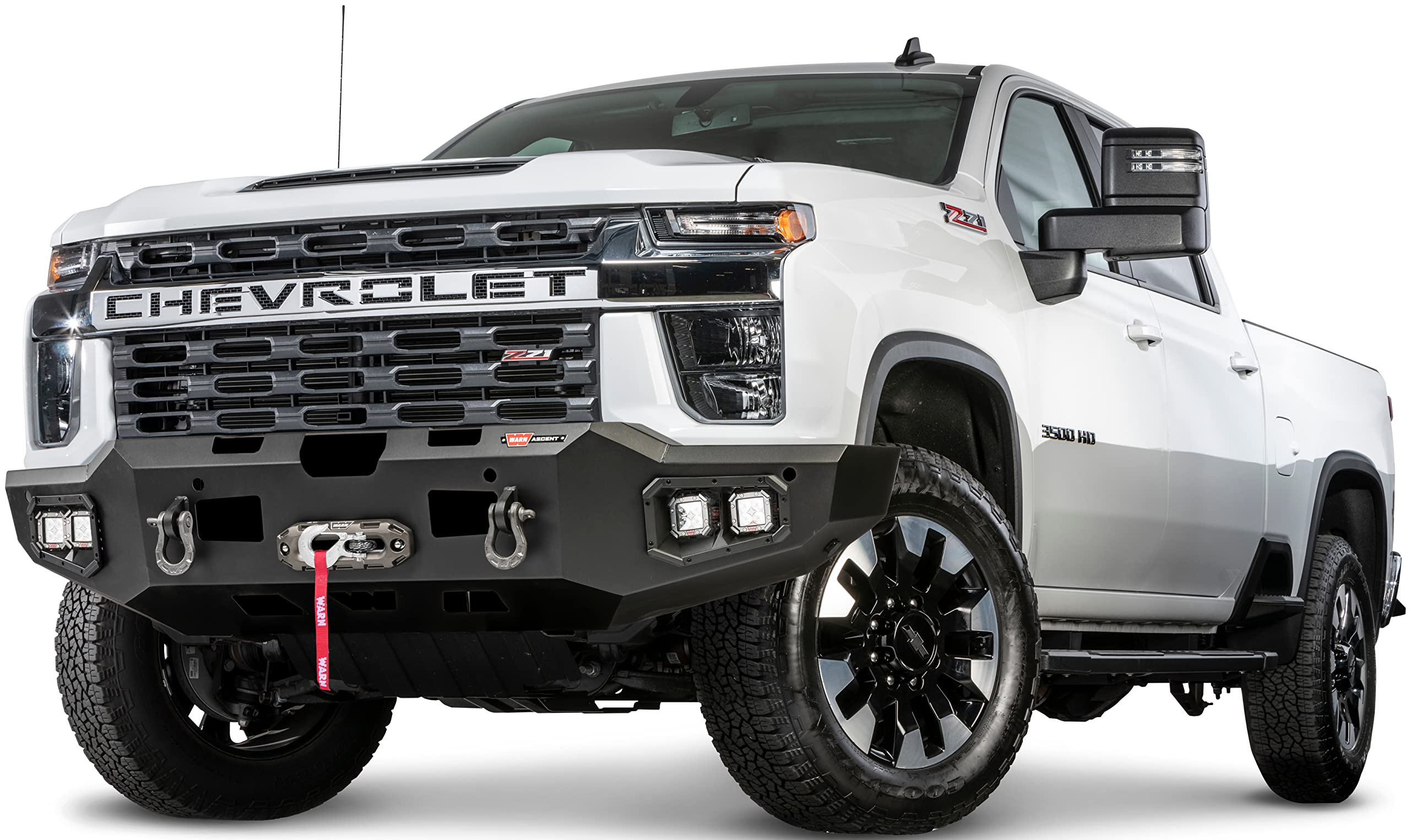 Warn 105969 Ascent Front Bumper, Fits: Chevrolet Silverado Hd 2500/3500 Trucks (2020-2021)