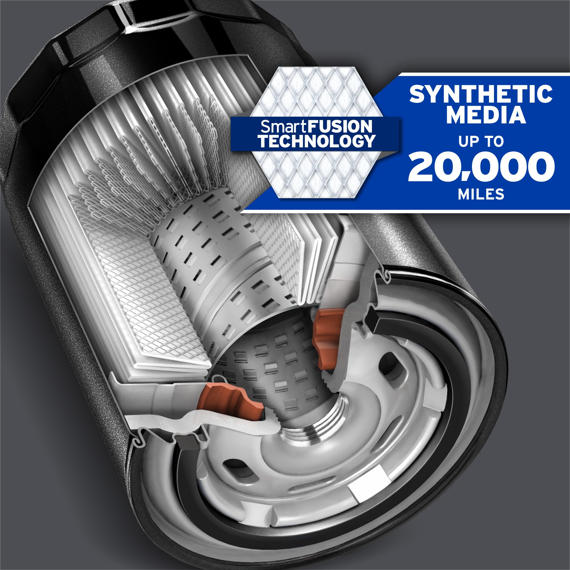 Purolator Pbl14476 Purolatorboss Maximum Engine Protection Spin On Oil Filter, Black