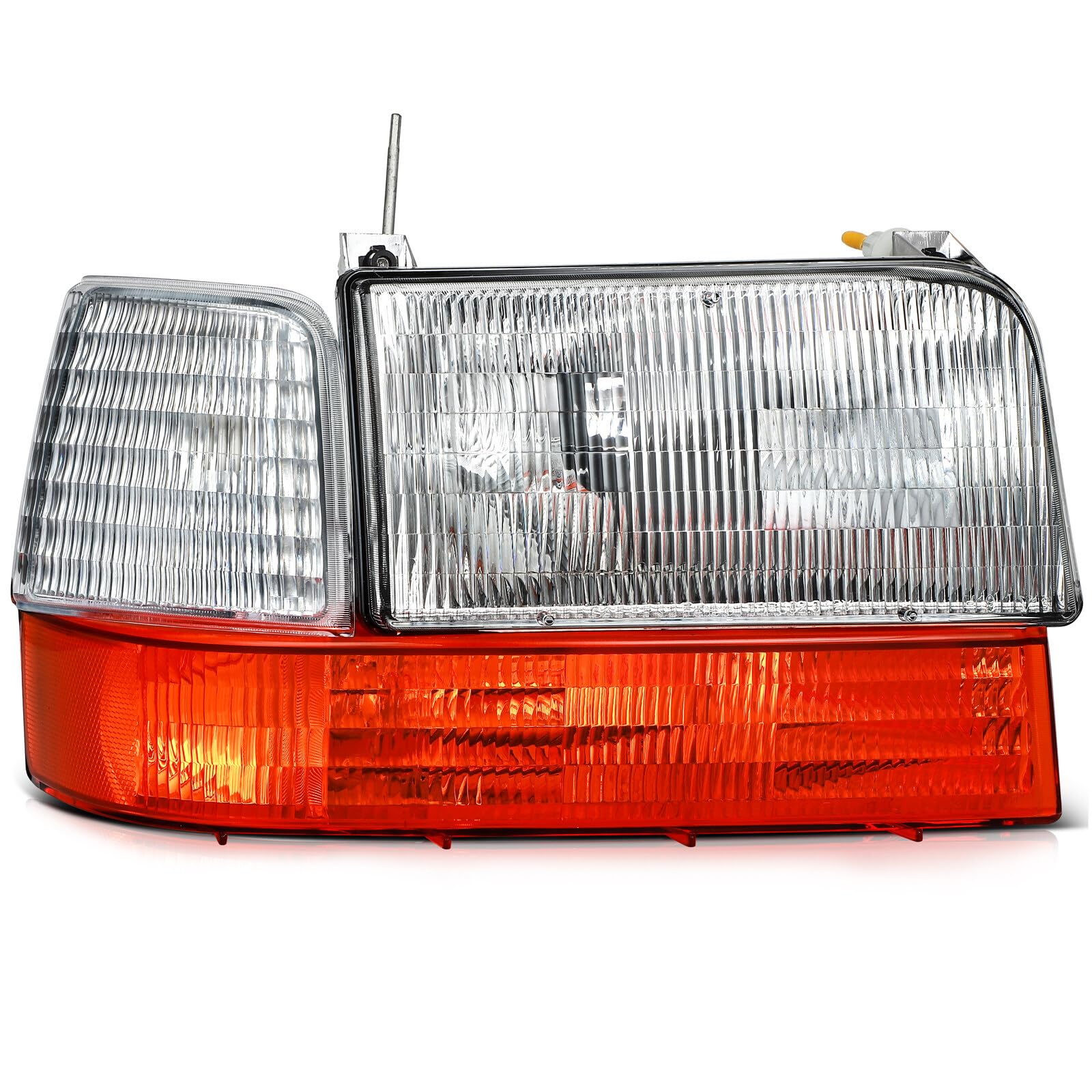 LSAILON Fit For Ford For F-250 Super Duty 2008-2010 For Ford For F-350 2008-2010 For Ford For F-450 2008-2010 Headlight Assembly