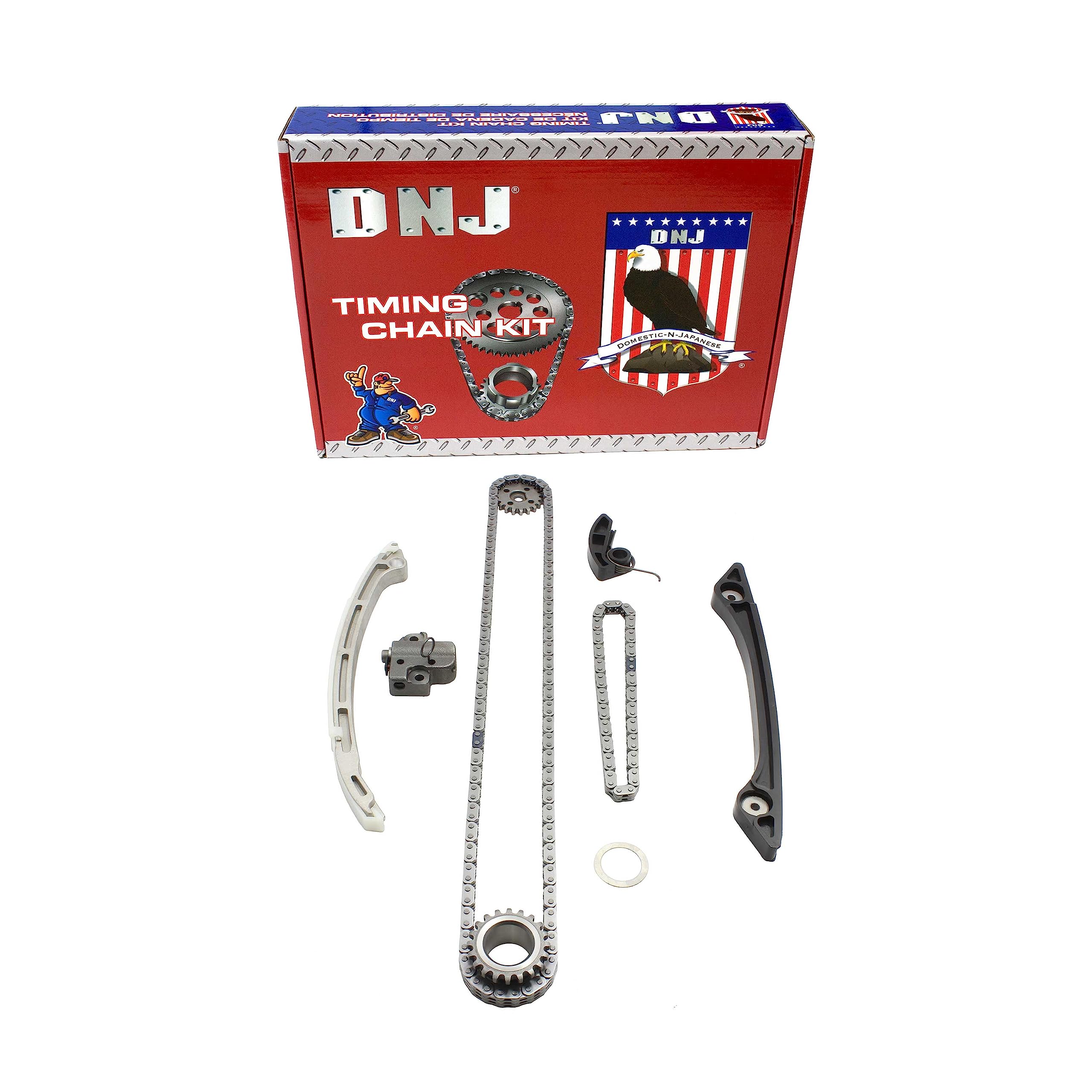 Dnj Tk4413 Timing Chain Kit For 12-15 Land Rover/Discovery Sport, Lr2, Range Rover Evoque 2.0L L4 Dohc Turbocharged