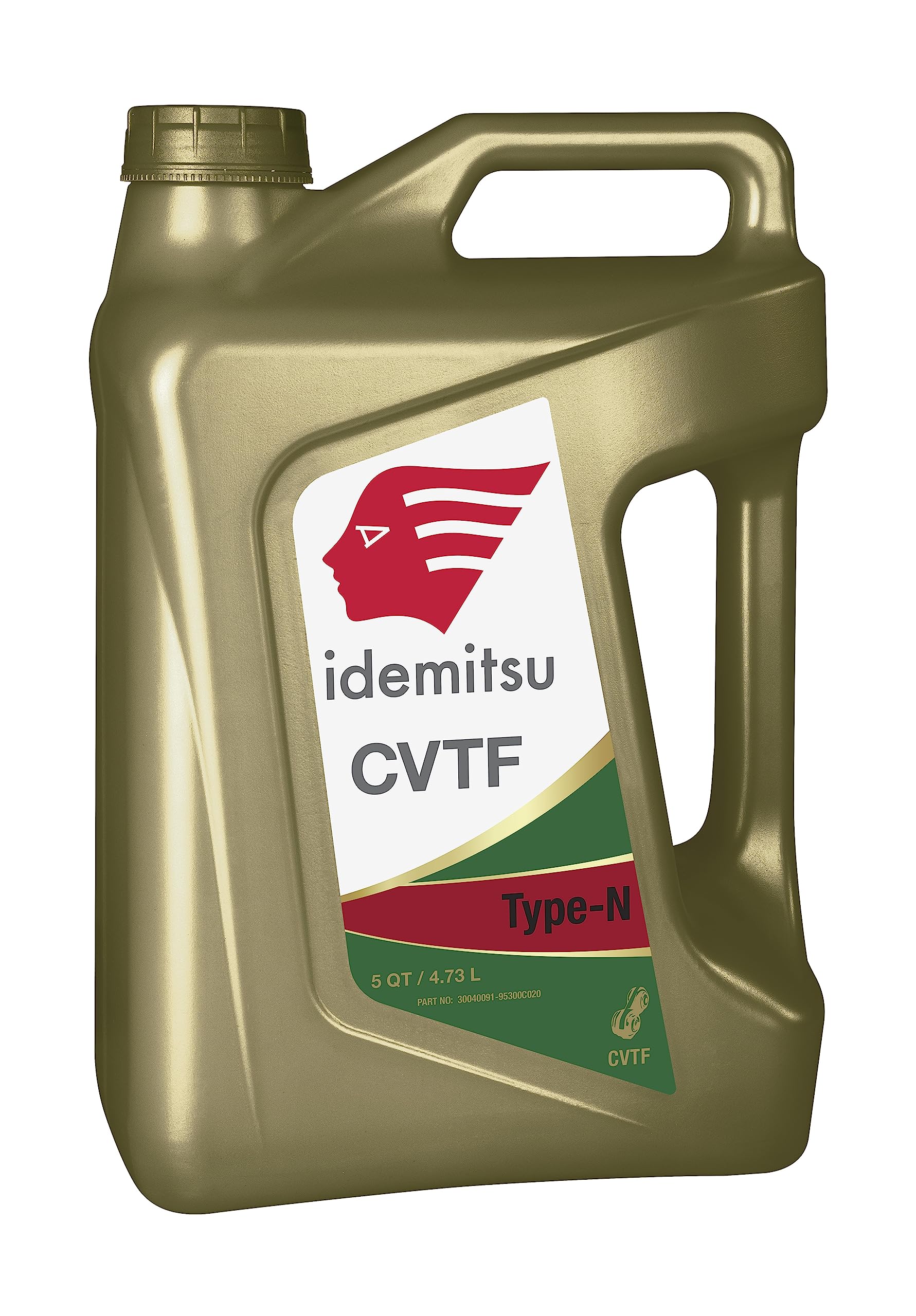 Idemitsu CVT Type N Transmission Fluid - 5QT Green - Compatible with Nissan - Model 30040091-95300C020