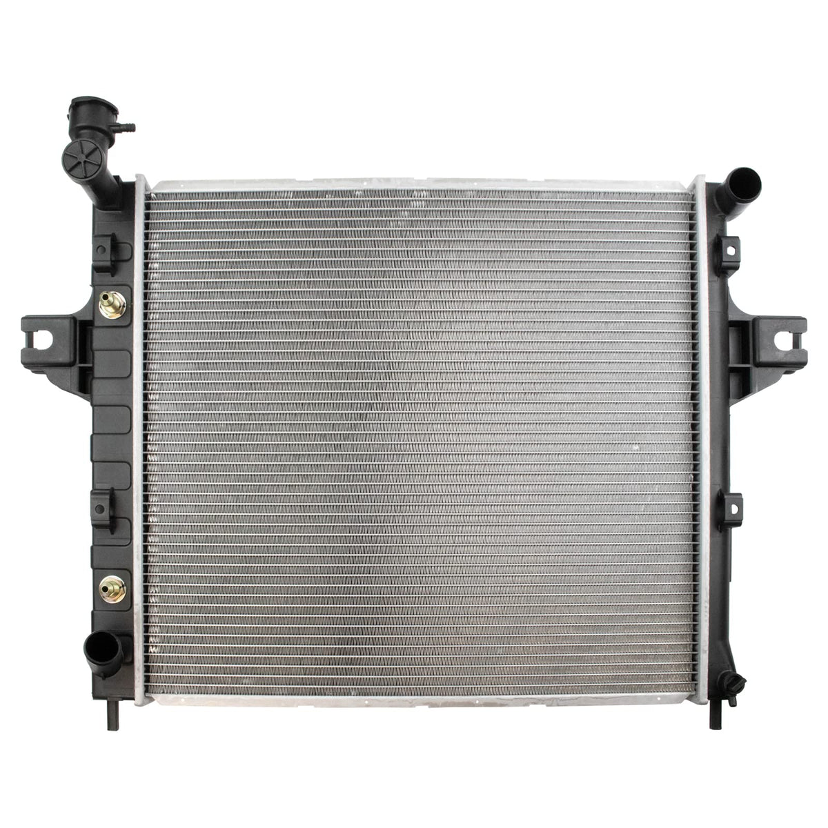 Trq Radiator Assembly Aluminum Core Compatible With 99-04 Jeep Grand Cherokee Ch3010309 Cu2262