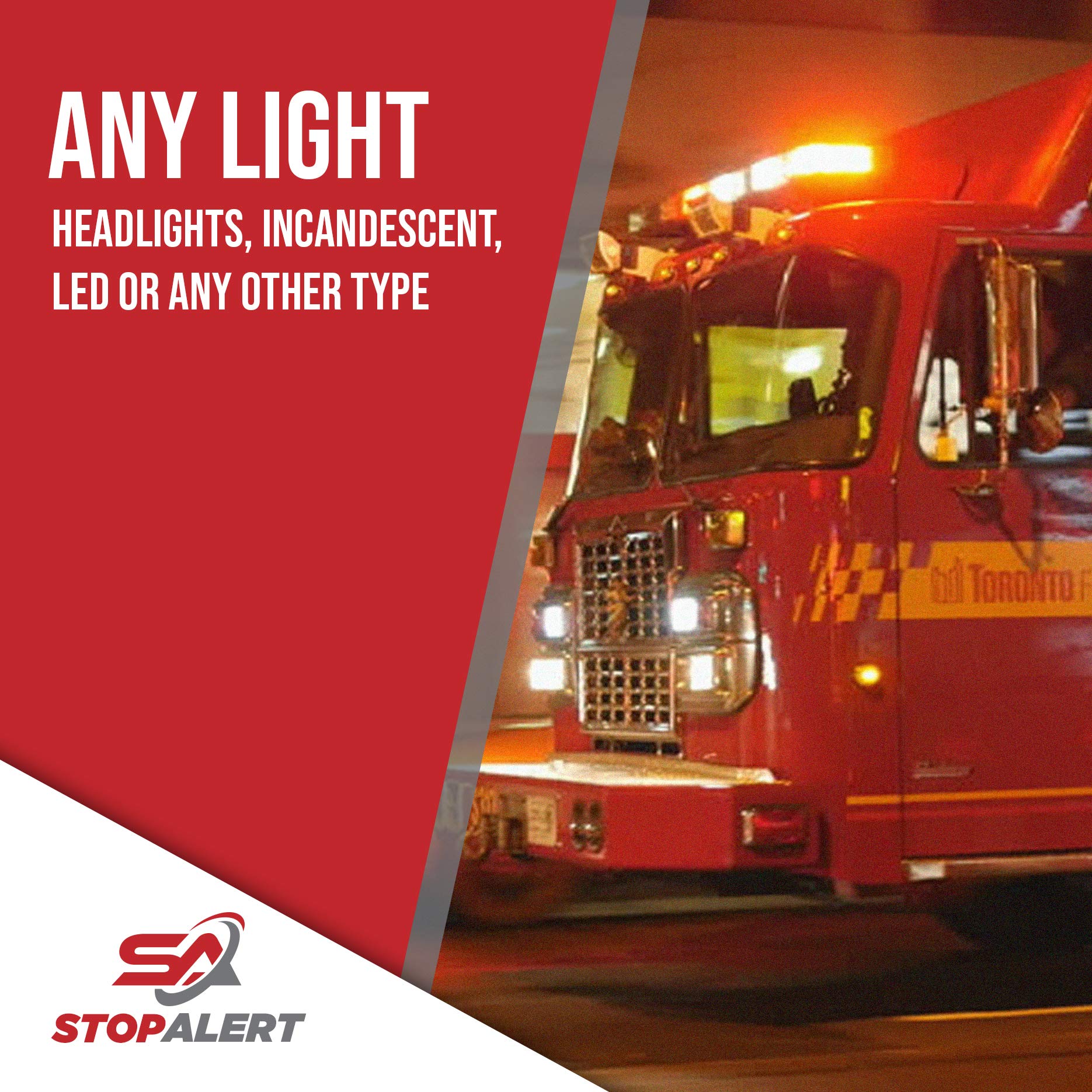 Fastwagger 240W - Headlight Safety Alternating Flasher Module Electronic Wig Wag Strobe Controller Relay - Led Incandescent Xenon Halogen Hid Car Police Emergency Trucks 10A 12-24V 250Fpm Stop-Alert