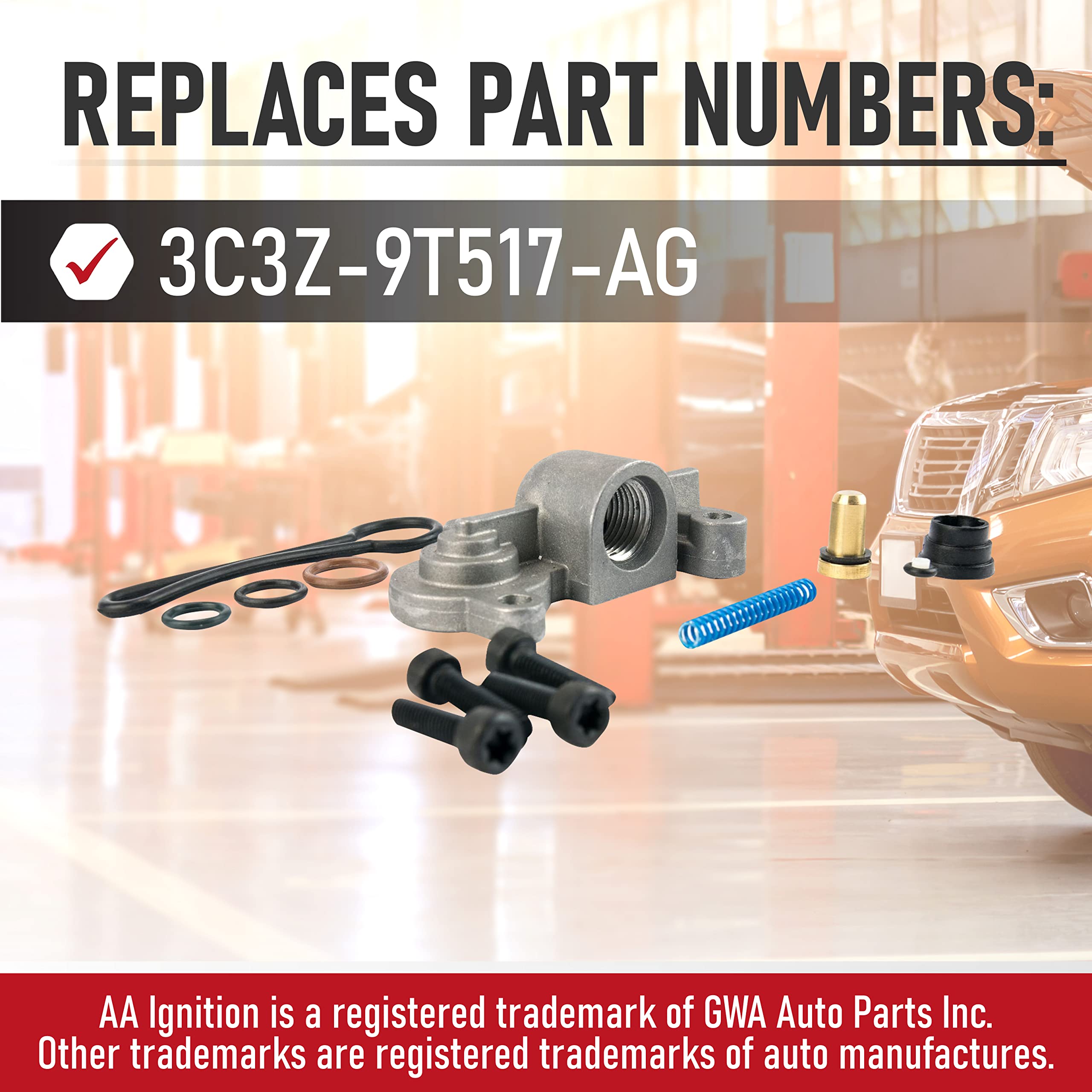 6.0 Blue Spring Kit Upgrade - Fuel Regulator Kit - Compatible With Ford Trucks - Blue Spring Kit 6.0 Powerstroke F250, F350, F45