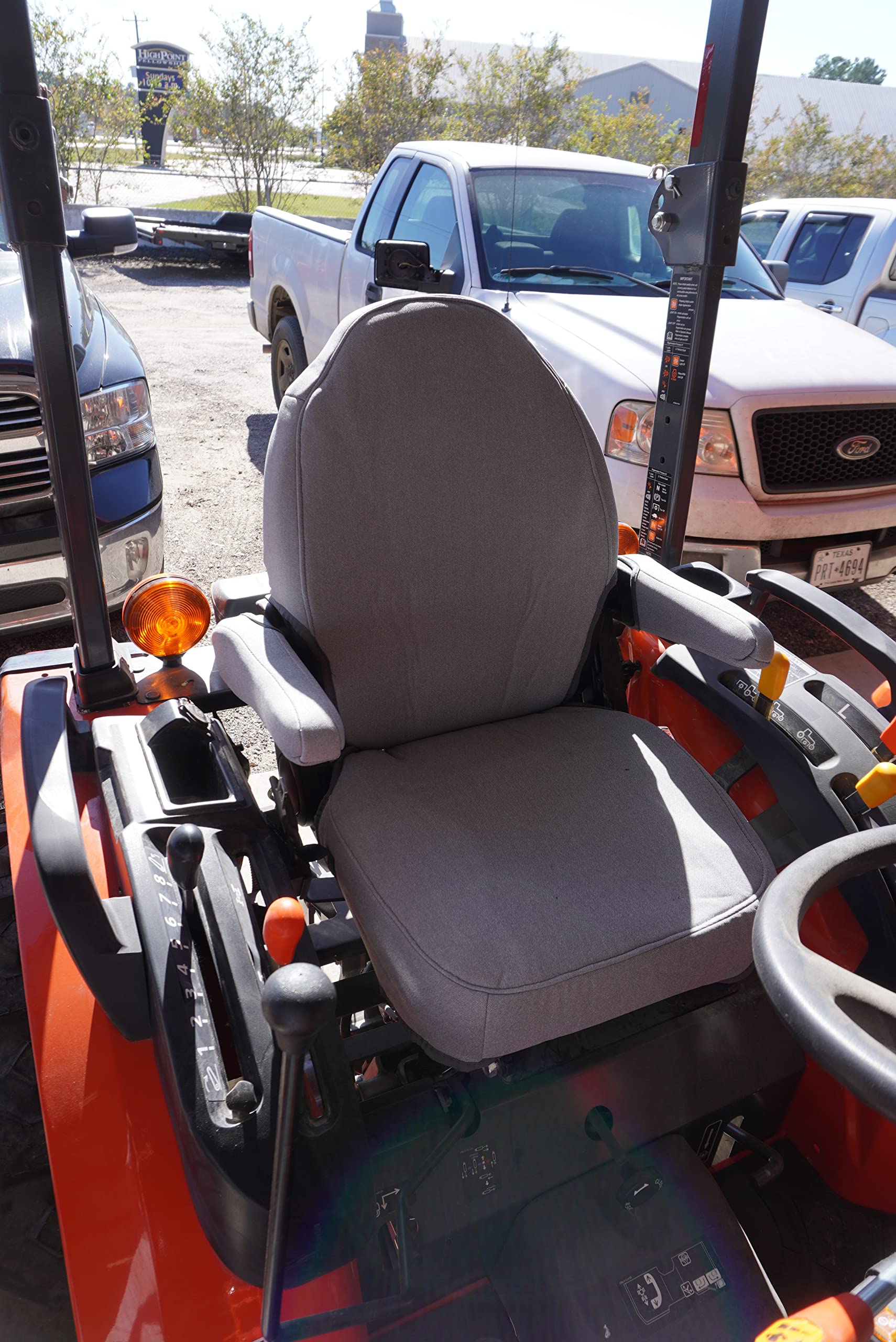 Durafit Seat Covers, Ku06 X7 Seat Covers For L3240, 3560,L3940,L4060,L4240,L4740,L5040,L5240,L5460,L5740,Bx2370,Bx23S,Bx25D,Lx33