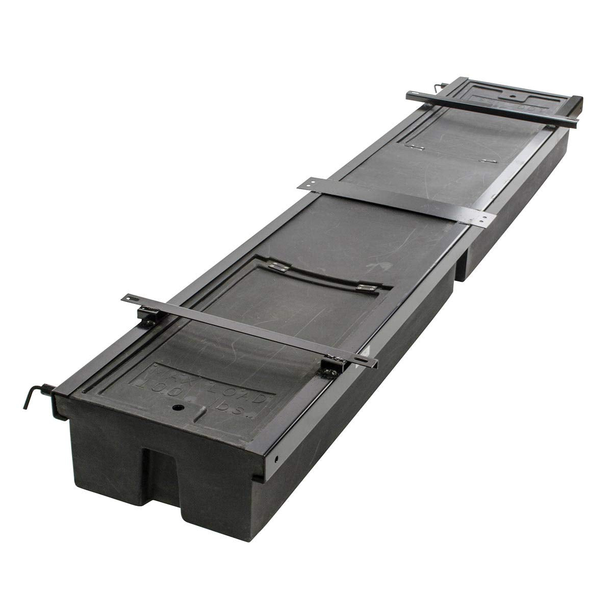 Lippert 236558 Rv Double Box Under Chassis Storage Unit Black