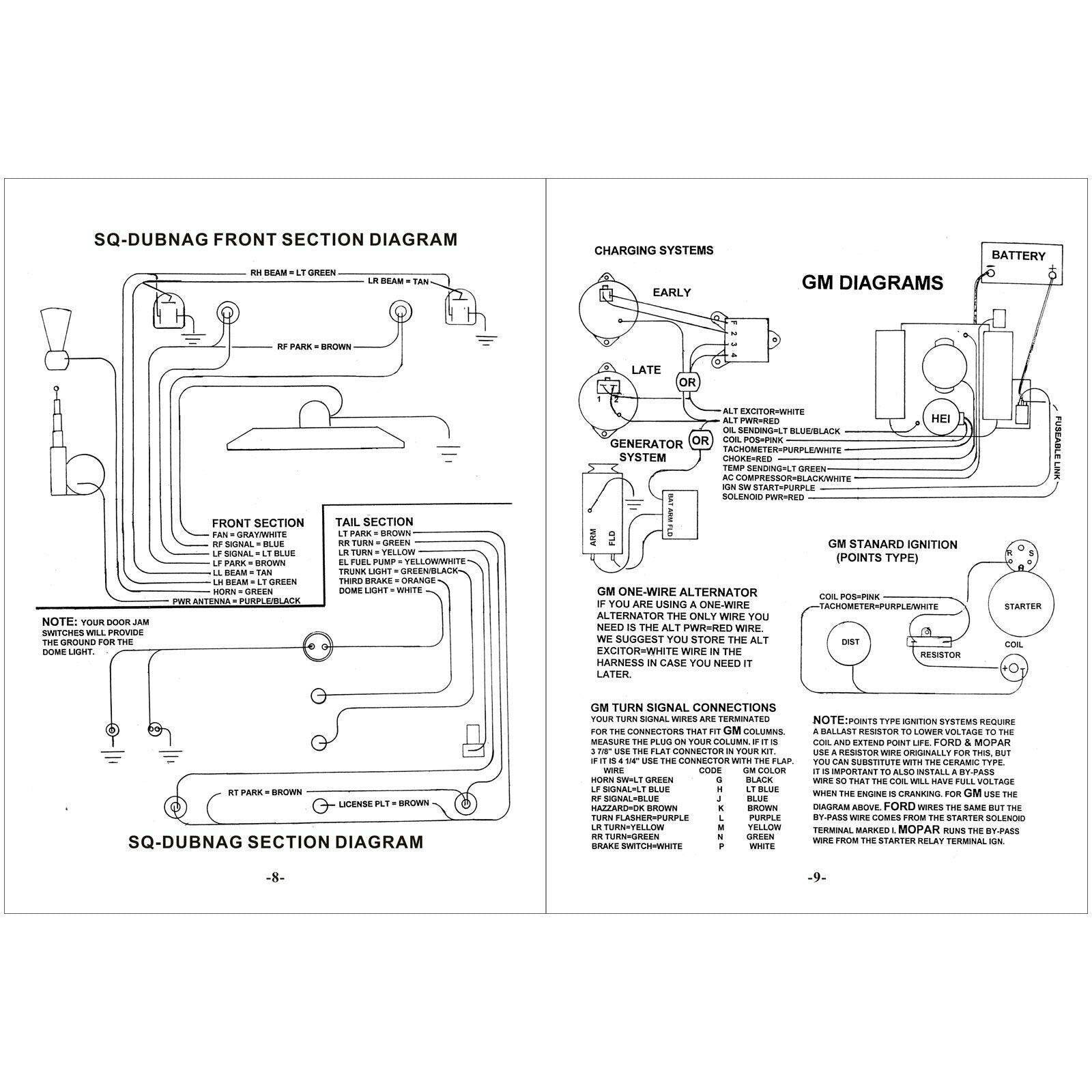 Universal Extra Long Wires 21 Circuit Wiring Harness Hotrod Kit Compatible With Gm Chevy Universal Automotive Wiring