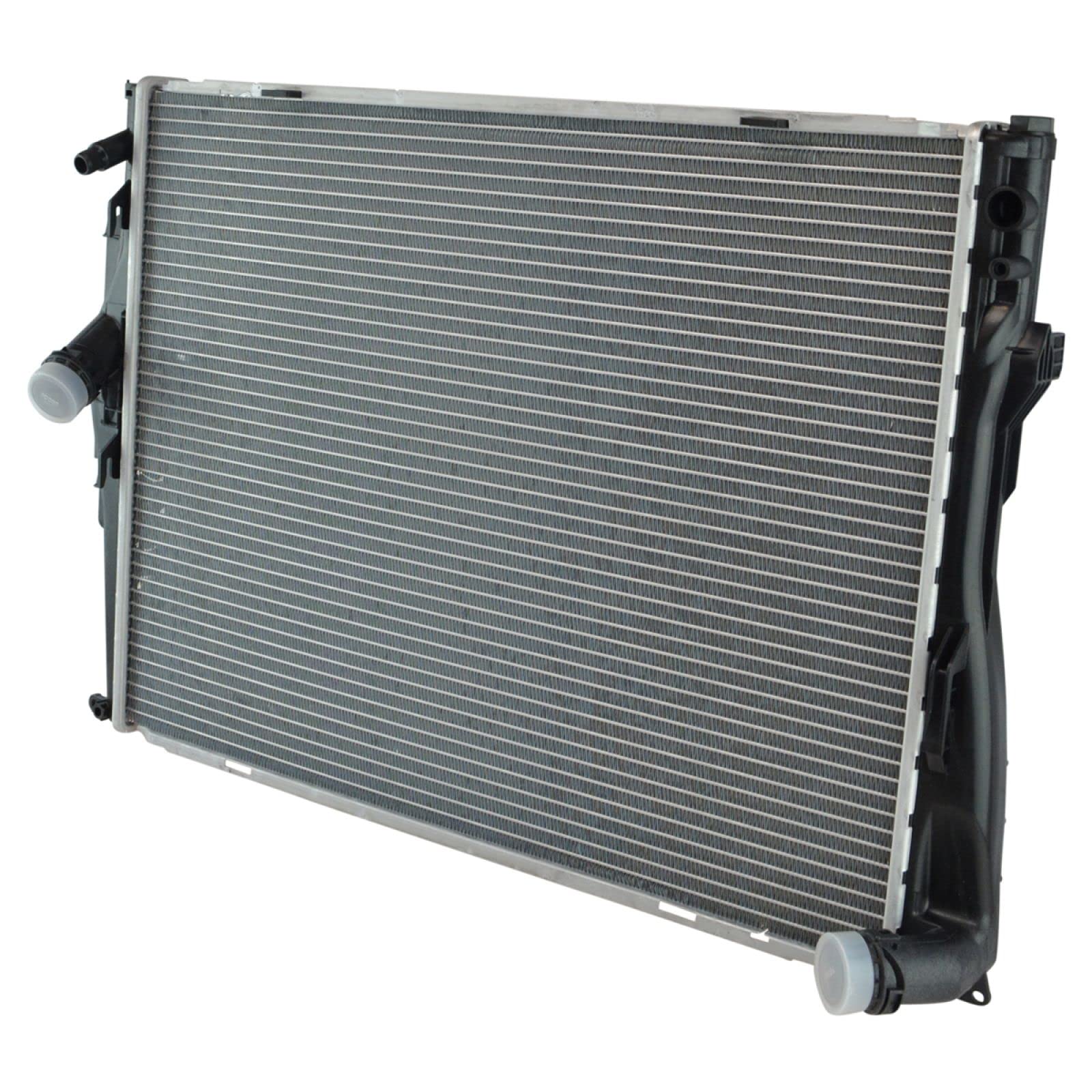 Trq Radiator Assembly Aluminum Core Compatible With 08-13 Bmw 128I 08-09 135I 06 325Ci 325I 325Xi 07-13 328I 09-13 328I Xdrive 0