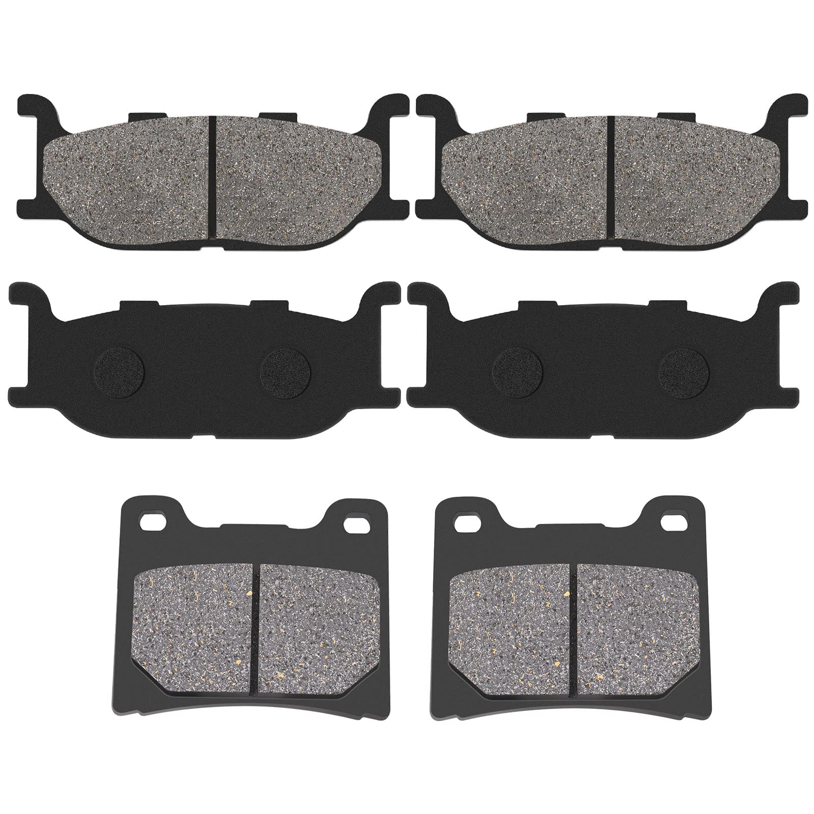 Road Passion Brake Pads Front And Rear Replacement For Yamaha Xvs1100 V-Star Custom Midnight 2007-2008 / Xvs1100 V-Star Custom/C