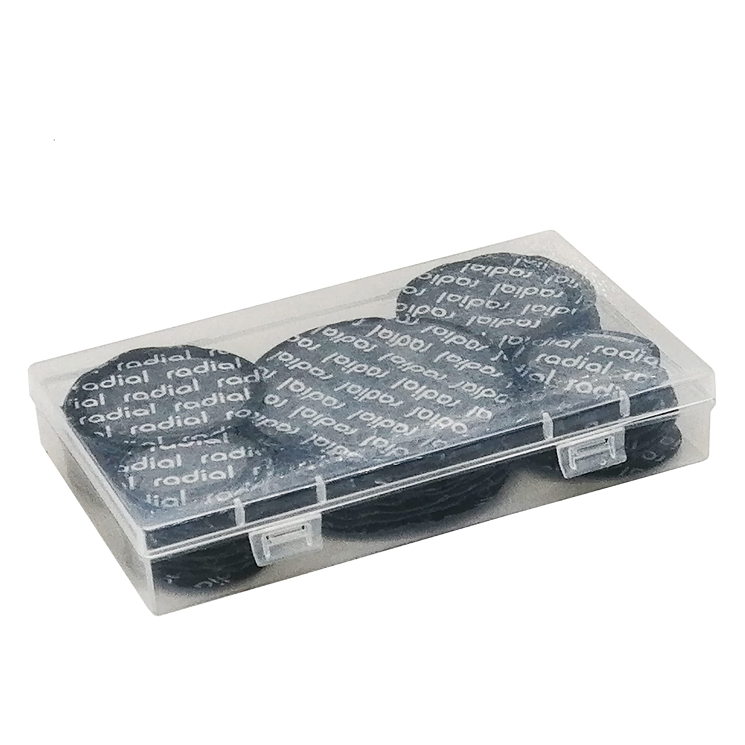 ZERINT TP-MR3 Radial Tire Patch Kit 60 pcs,Dia. 1 5/8'' (41 mm) 24 pcs, Dia. 2 1/4'' (57 mm) 24 pcs and Dia. 3 1/4'' (82 mm) 12 