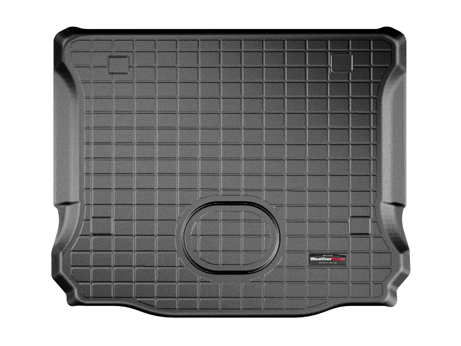 Weathertech Cargo Trunk Liner For Jeep Wrangler Unlimited 4-Door, Wrangler Jk Unlimited 4-Door - Behind 2Nd Row (40745) Black