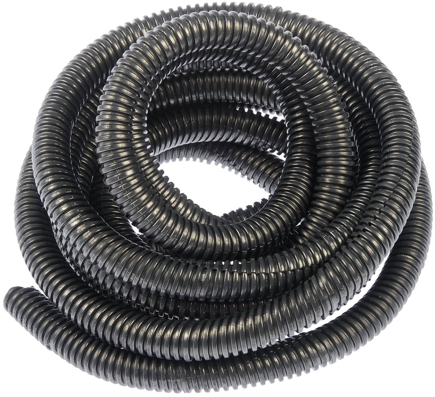 Dorman 86663 3/8 In. X 10 Ft. Black Flex Split Wire Conduit, 10 Pack Universal Fit
