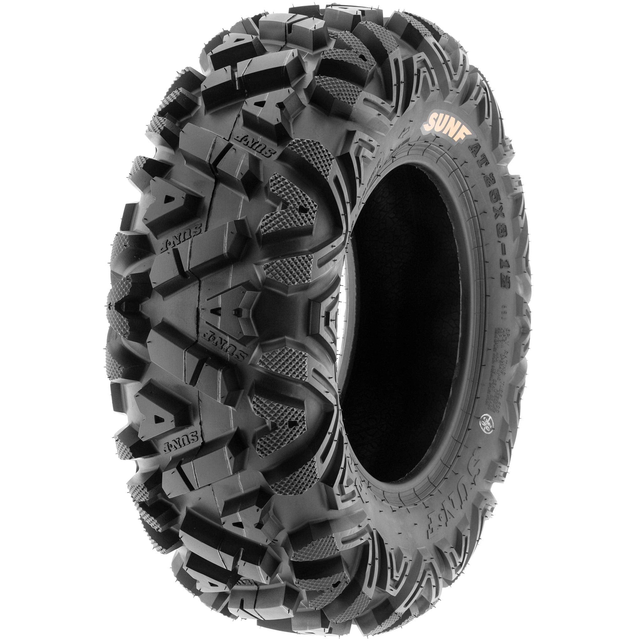 Set Of 4 Sunf Power.I Atv Utv All-Terrain Tire 27X9X14 And 27X11X14, 6Pr, 4Pcs, Tubeless A033