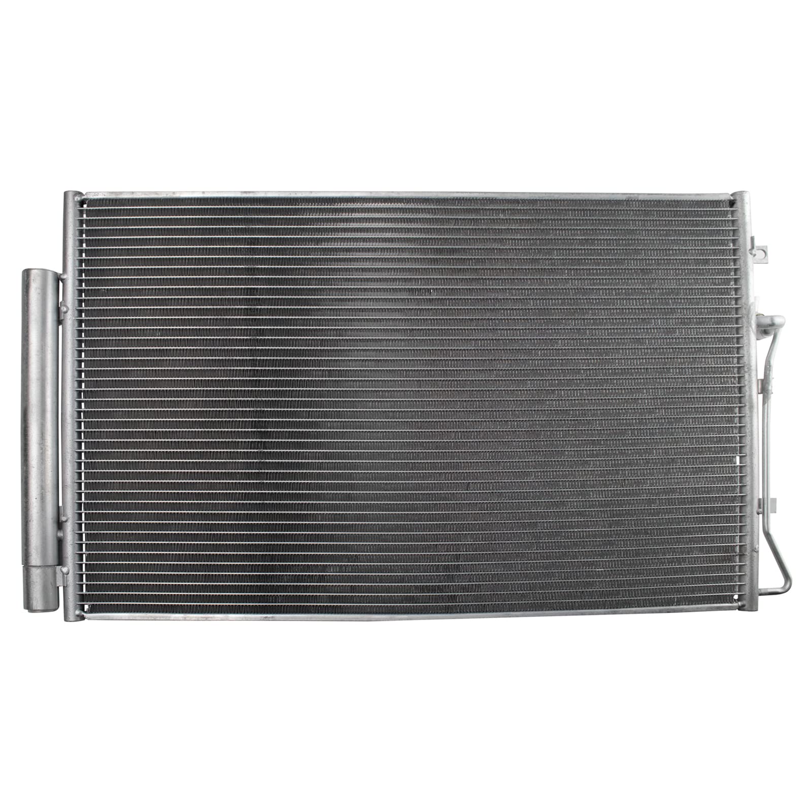 TRQ Air Conditioning A/C Condenser Receiver Drier Compatible with 2013-2014 Hyundai Genesis Coupe