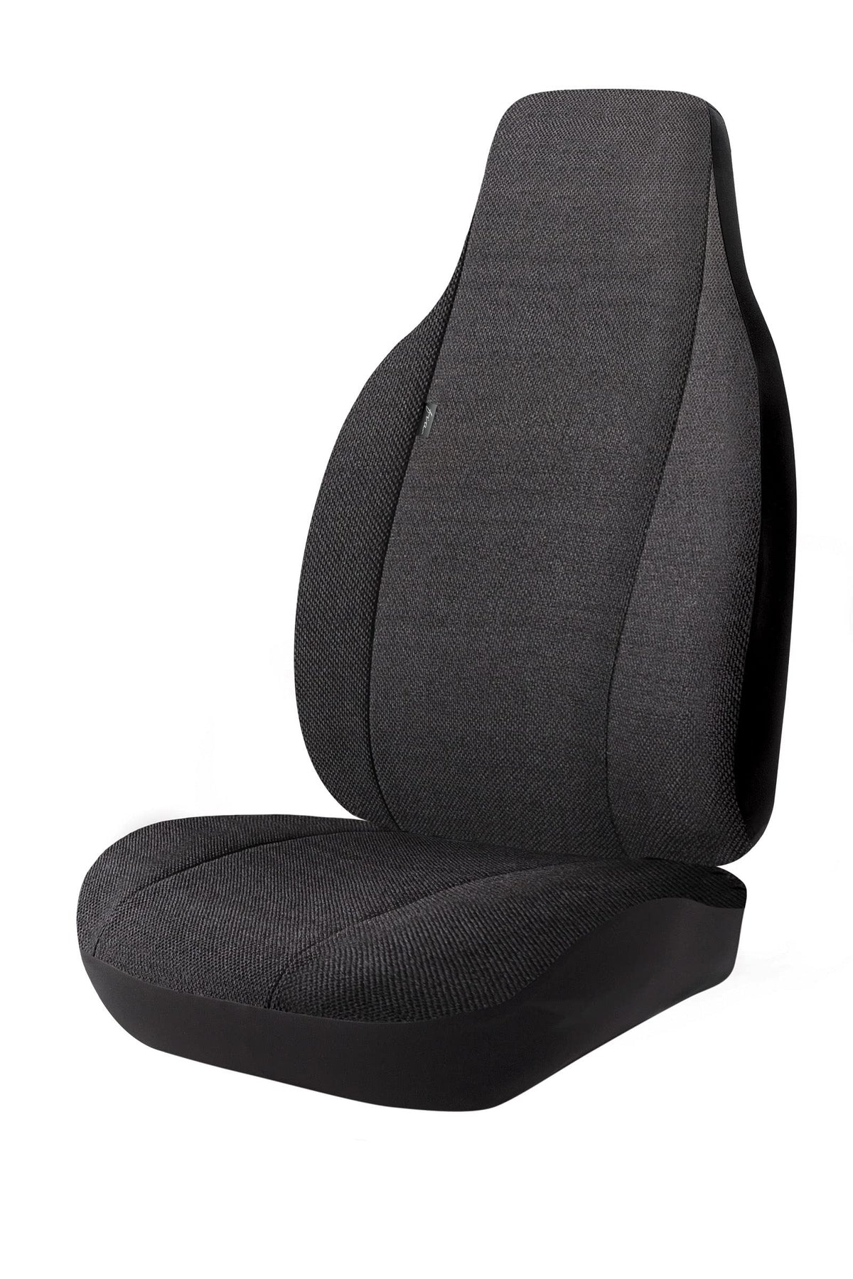 Fia Trs42-90 Black Custom Fit Rear Seat Cover Split Seat 60/40 - Saddle Blanket (Solid Black)