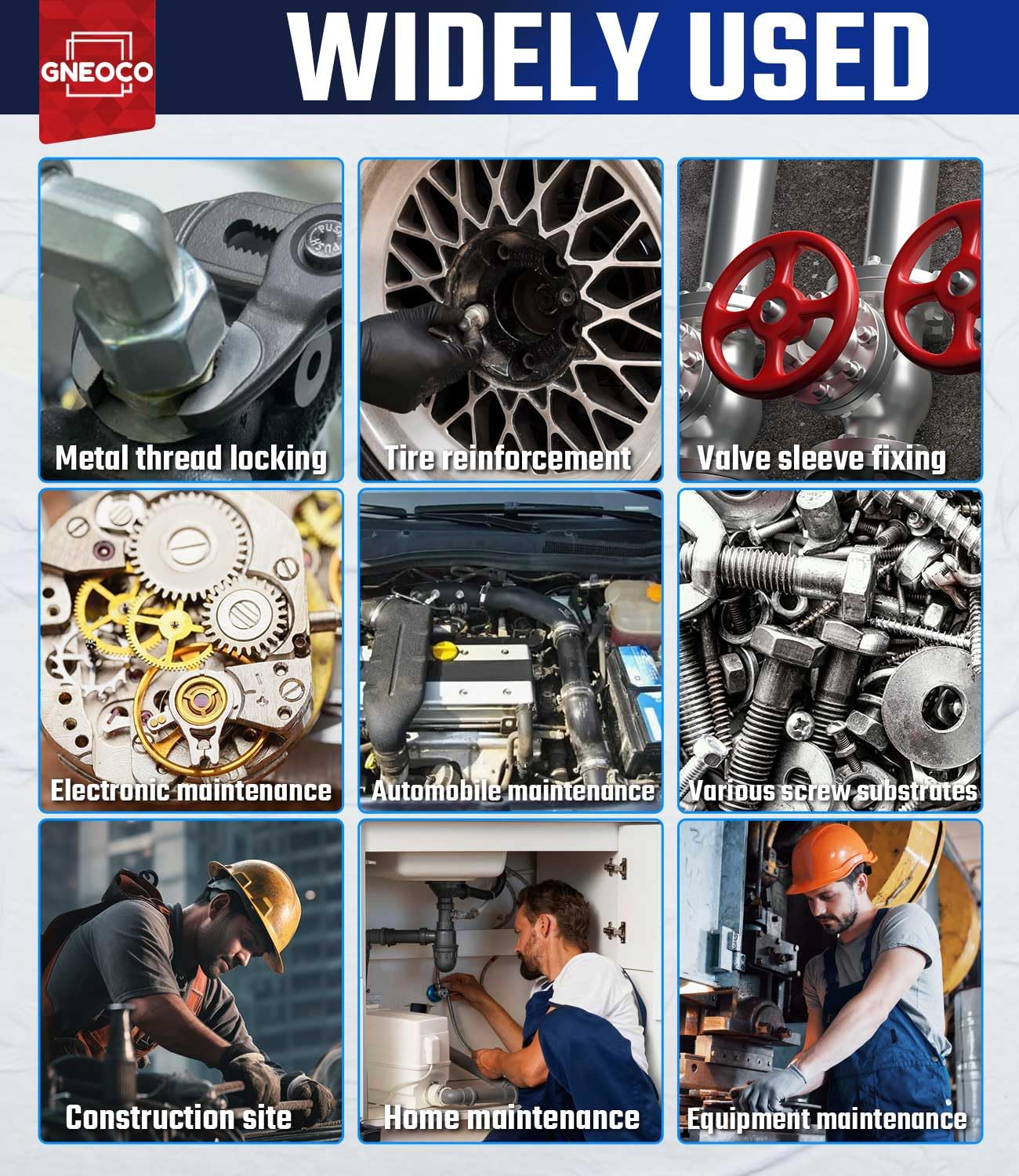 Threadlocker Red 271 1.69 Fl Oz/50 Ml, Thread Lock High Strength Lock Tight For Nuts, Bolts, Fasteners And Metals, Anaerobic Cur
