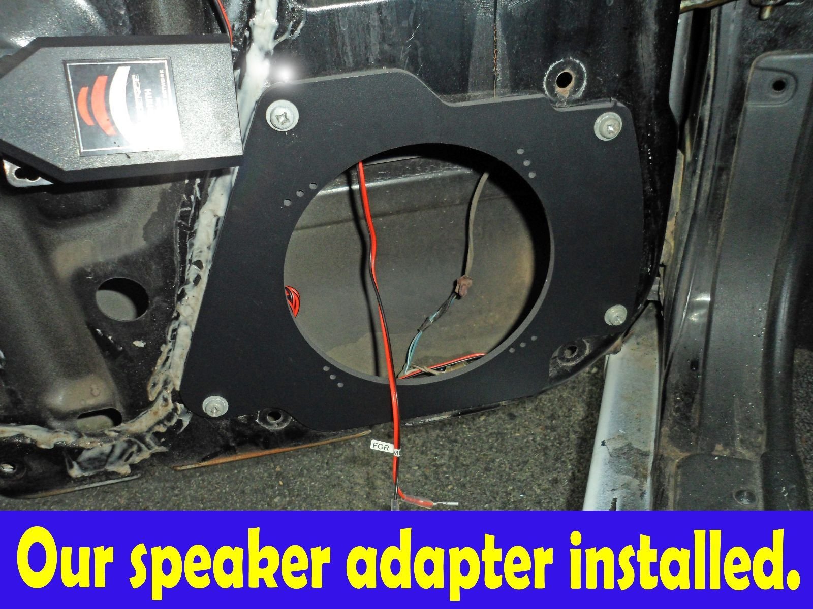 Front Door Speaker Adapter Spacer Rings -Fits 1989-1994 Nissan 240Sx Sak004_55-1 Pair