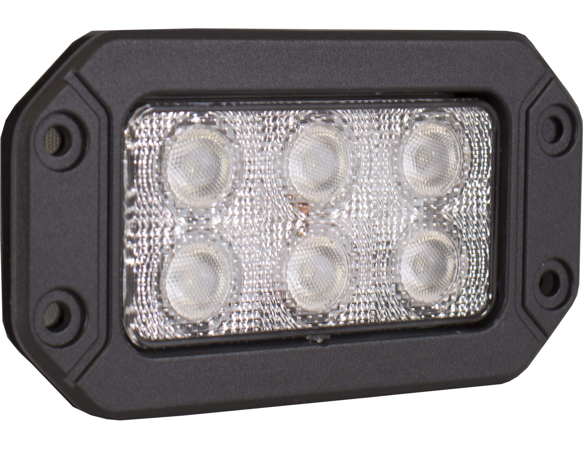Buyers Products 6.5 Inch By 3.5 Inch Rectangular Led Clear Flood Light, Small