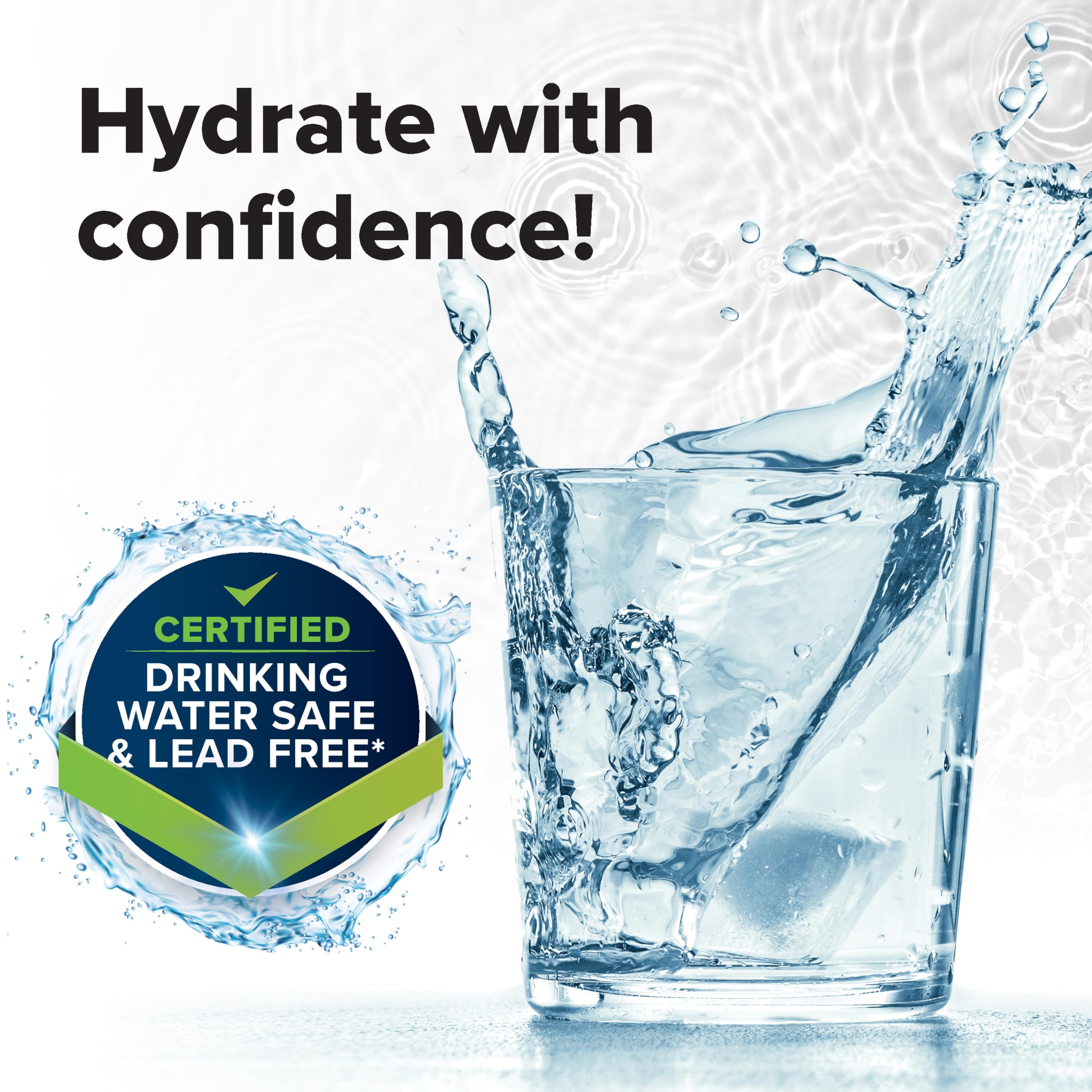 Camco TastePURE 25-Ft Water Hose - RV Drinking Water Hose Contains No Lead, No BPA & No Phthalate - Features Diamond-Hatch Reinf