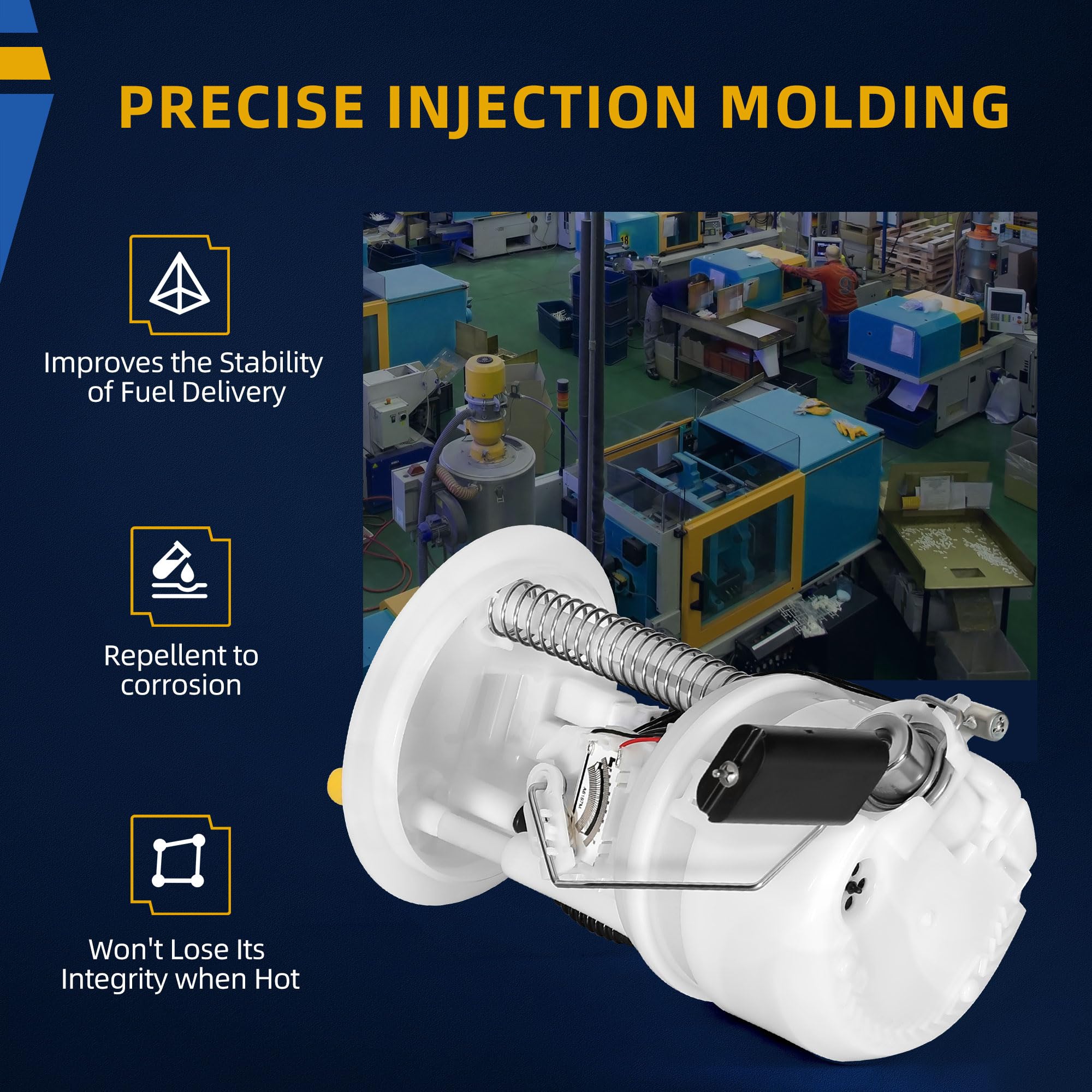 Dwvo Fuel Pump Module Assembly Compatible With Nissan Sentra 2013 2014 2015 2016 2017 2018 2019 L4 1.8L